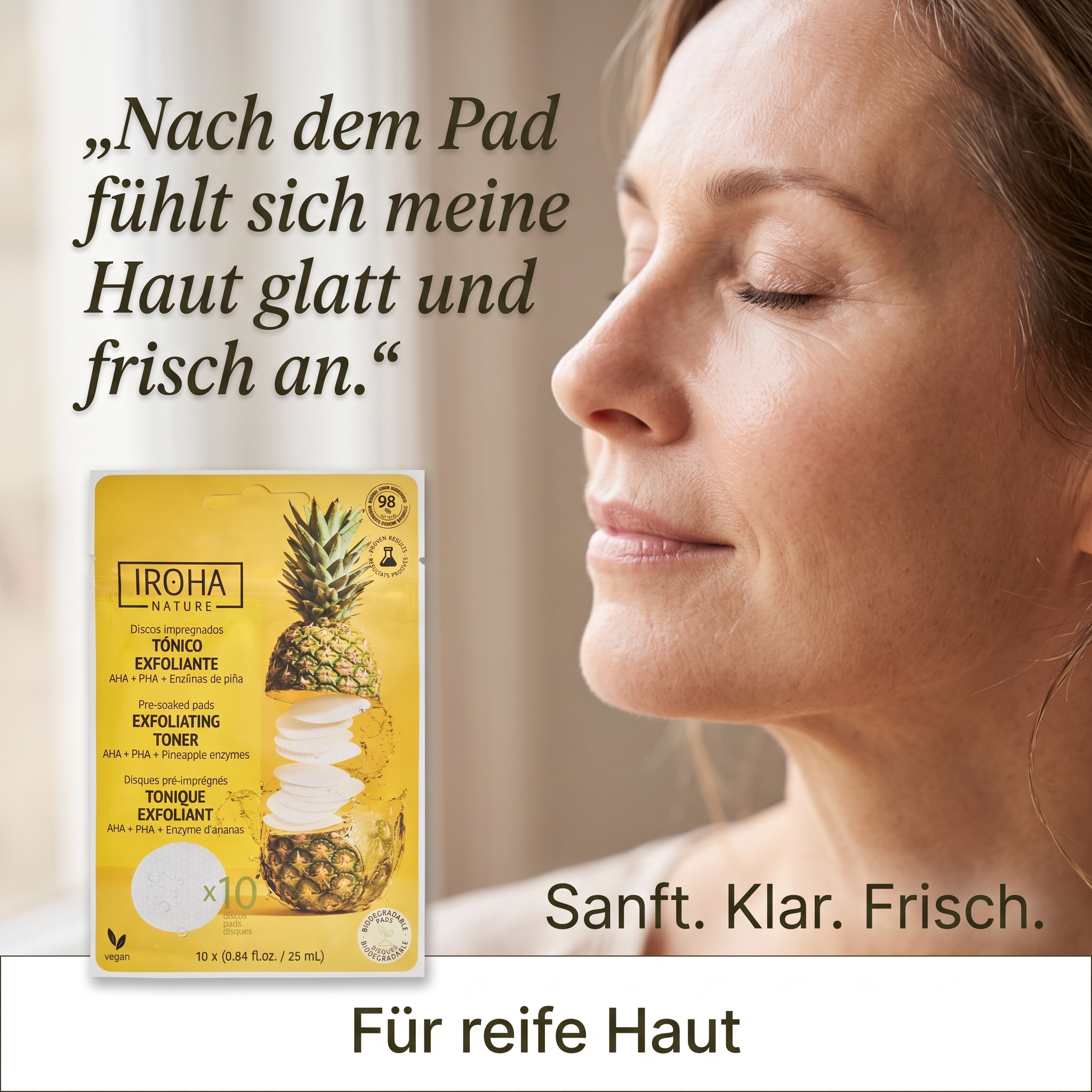 Ananas Exfoliating Toner Pad - NICHT MEHR LIEFERBAR - 