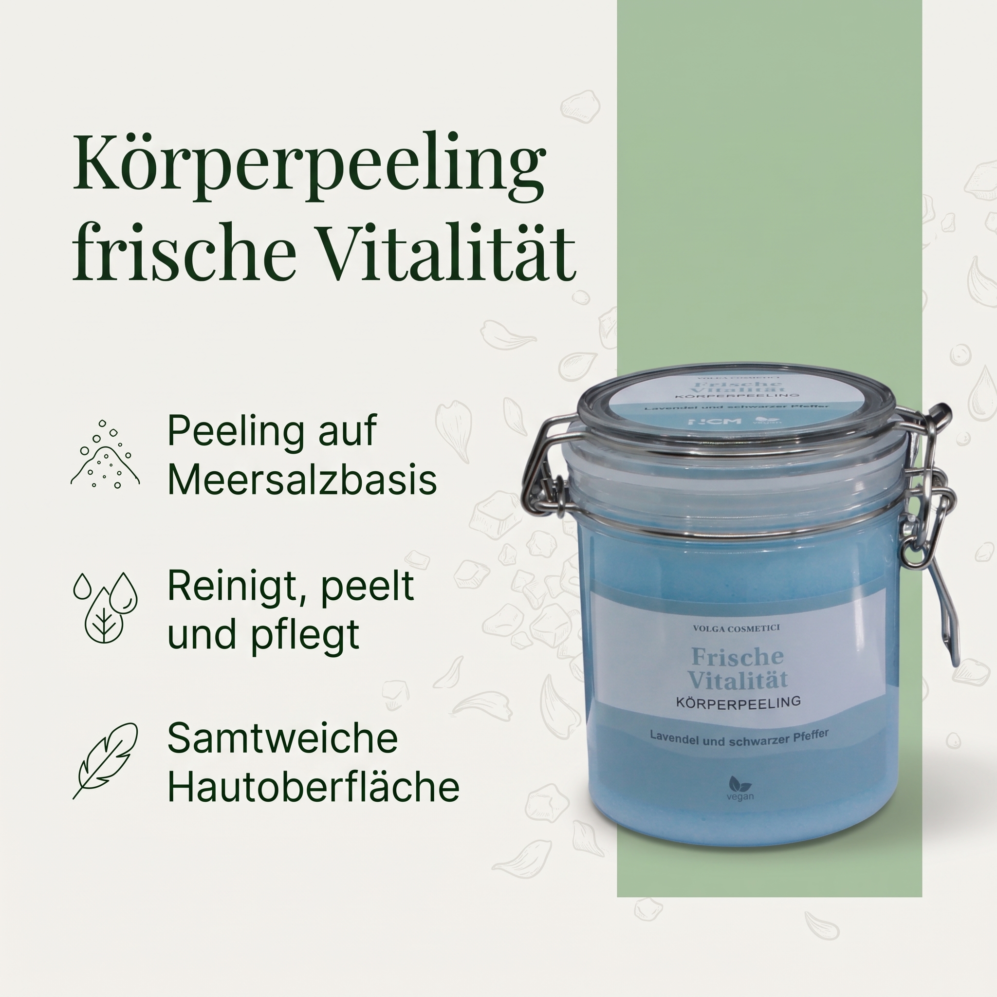 Körperpeeling frische Vitalität