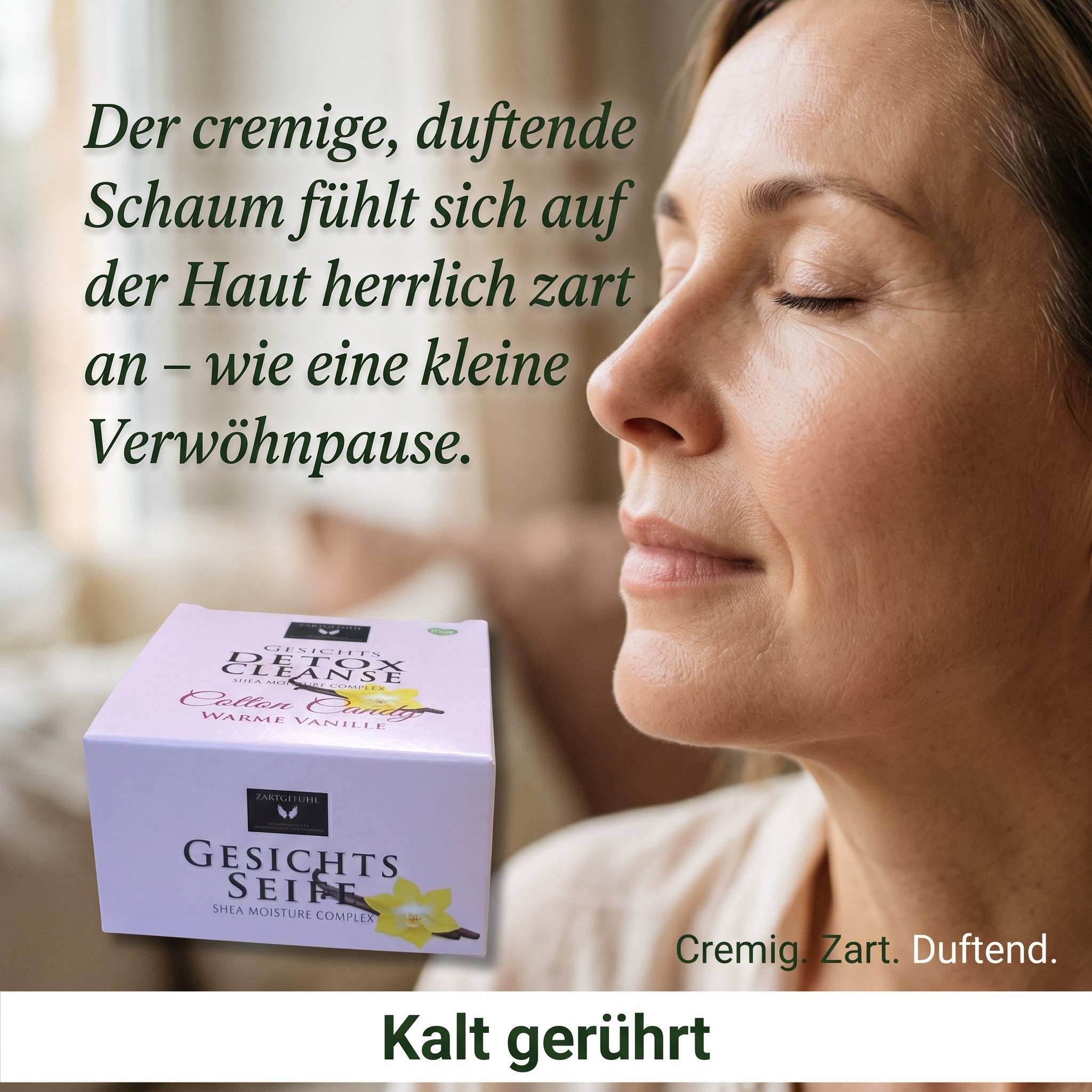 Gesichtsseife Cotton Candy (Warme Vanille) Gesichtsseife Cotton Candy (Warme Vanille)