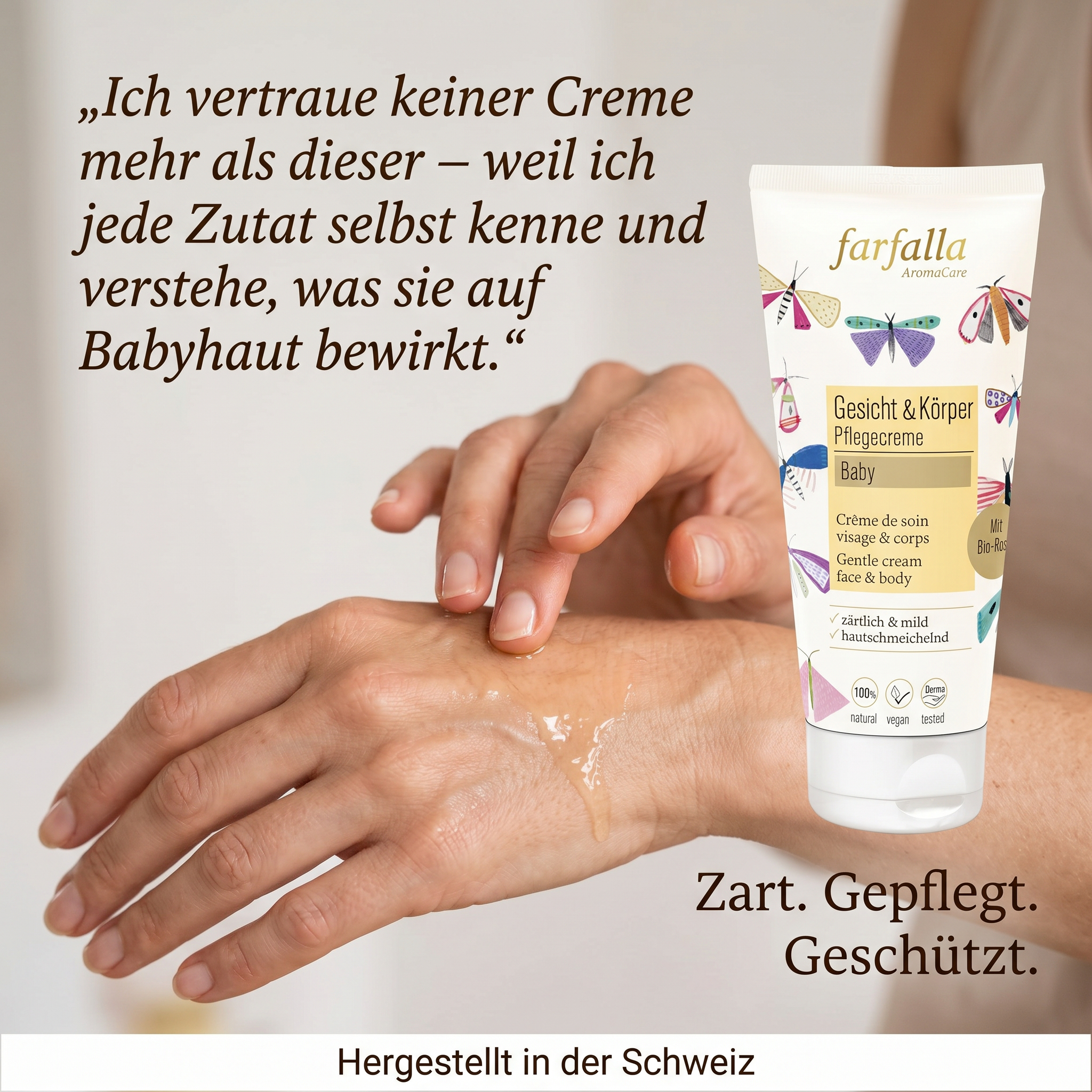 Baby Rose zärtliche Pflegecreme Gesicht & Körper Baby Rose zärtliche Pflegecreme Gesicht & Körper