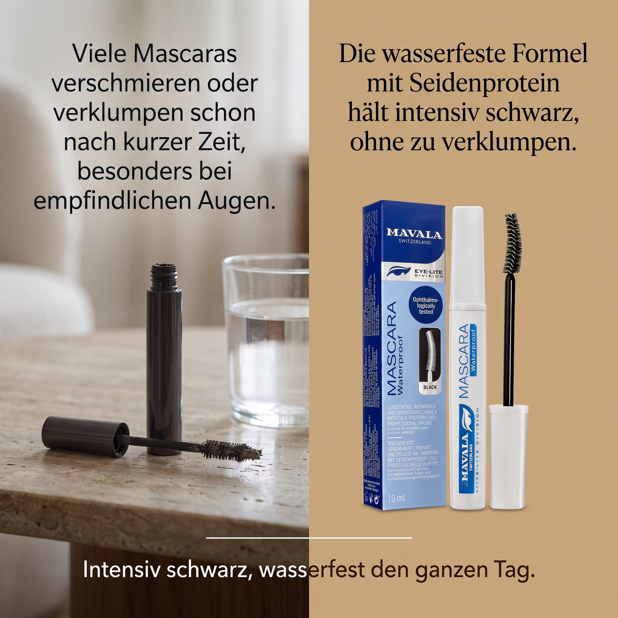 Mascara Schwarz/Noir wasserfest Mascara Schwarz/Noir wasserfest