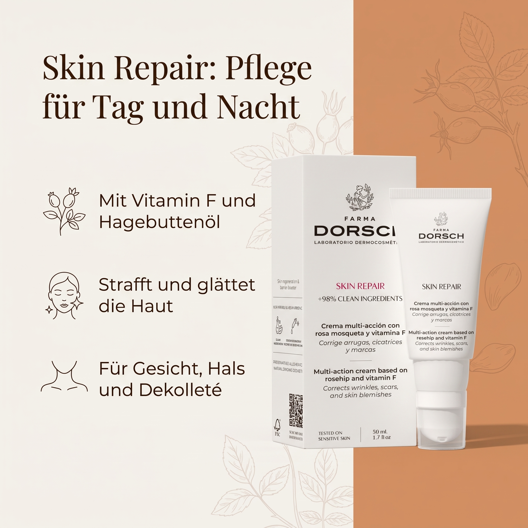 Tages- & Nachtpflege Skin Repair Tages- & Nachtpflege Skin Repair