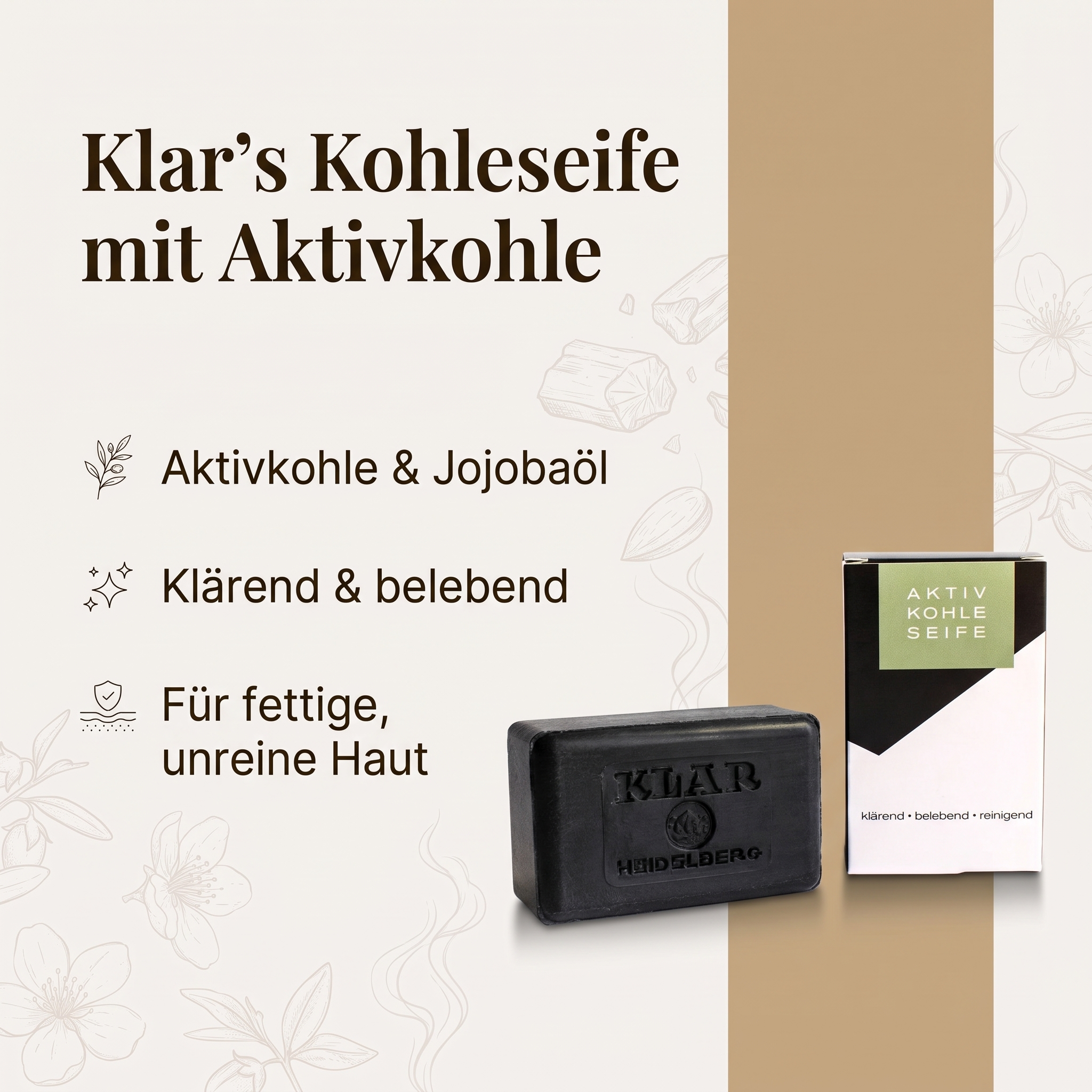 Klar´s Kohleseife