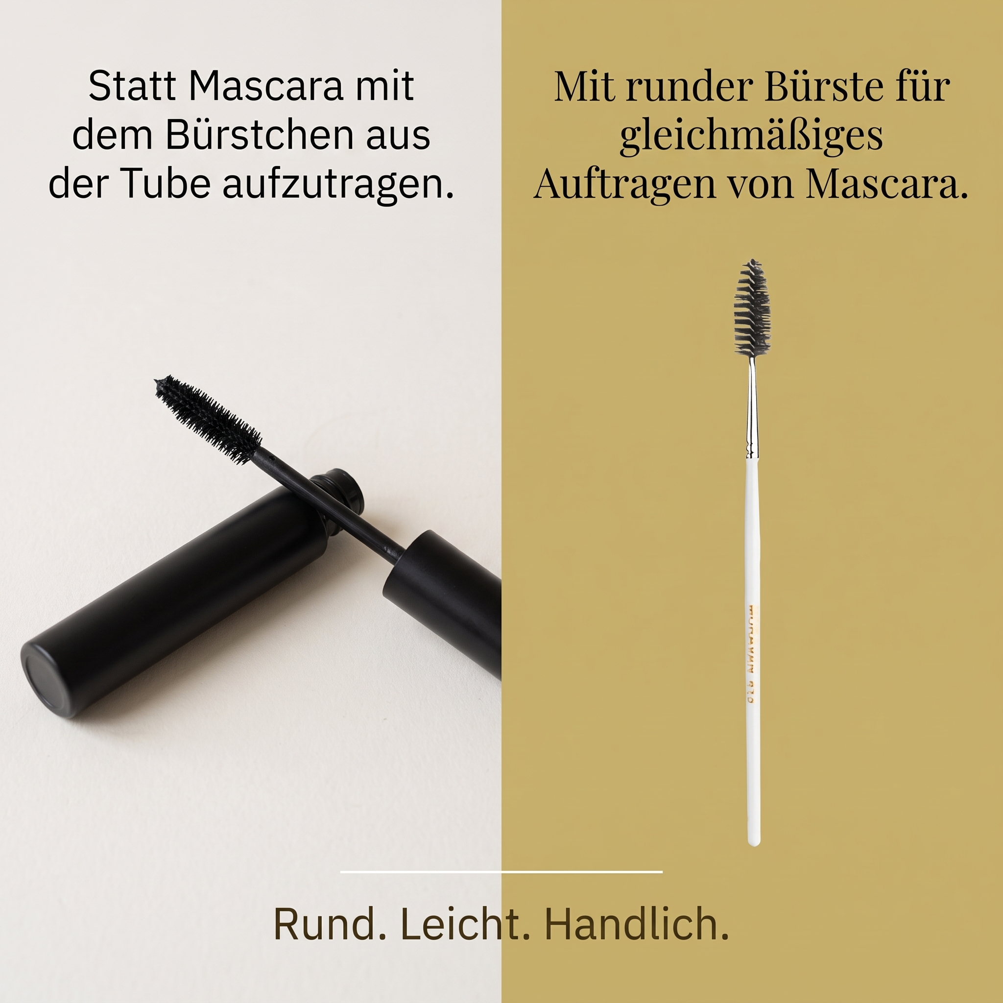 Wimpernbürste rund B=1,0cm Wimpernbürste rund B=1,0cm