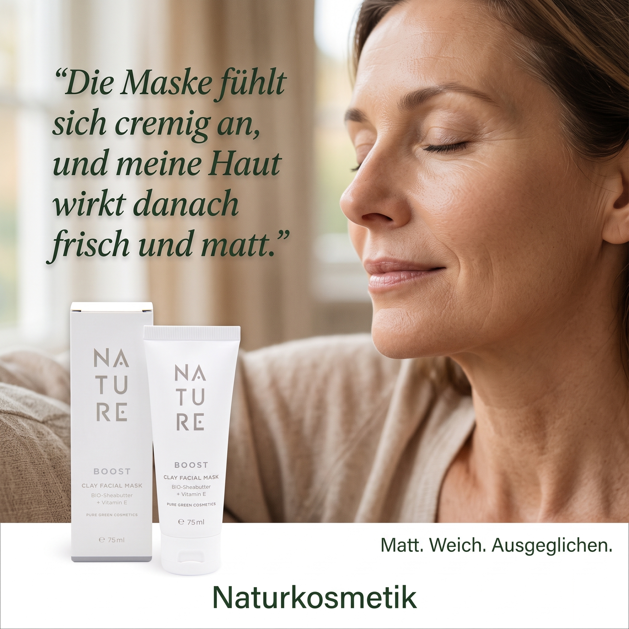 Clay Facial Mask BOOST Clay Facial Mask BOOST