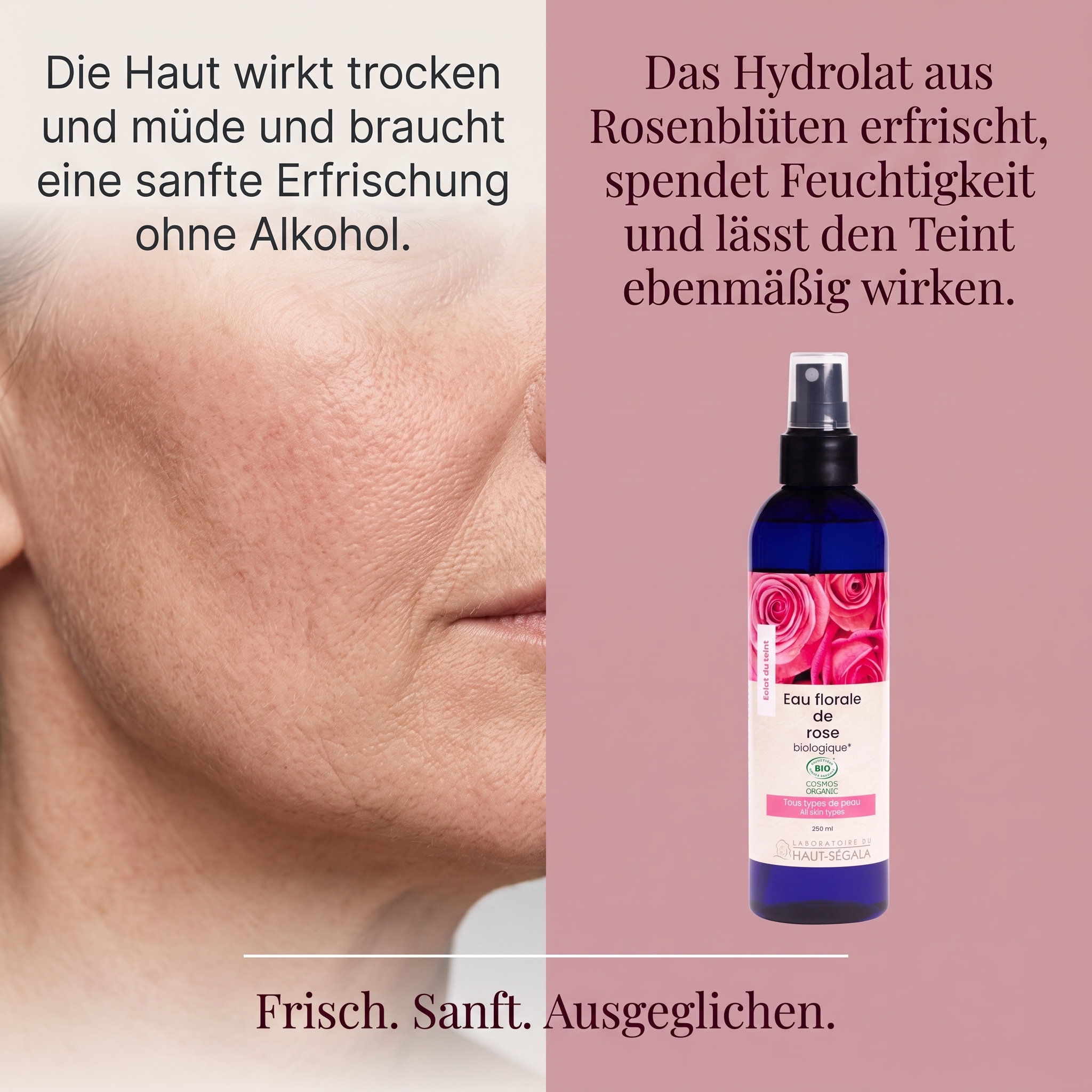 Rosen-Blütenwasser bio 