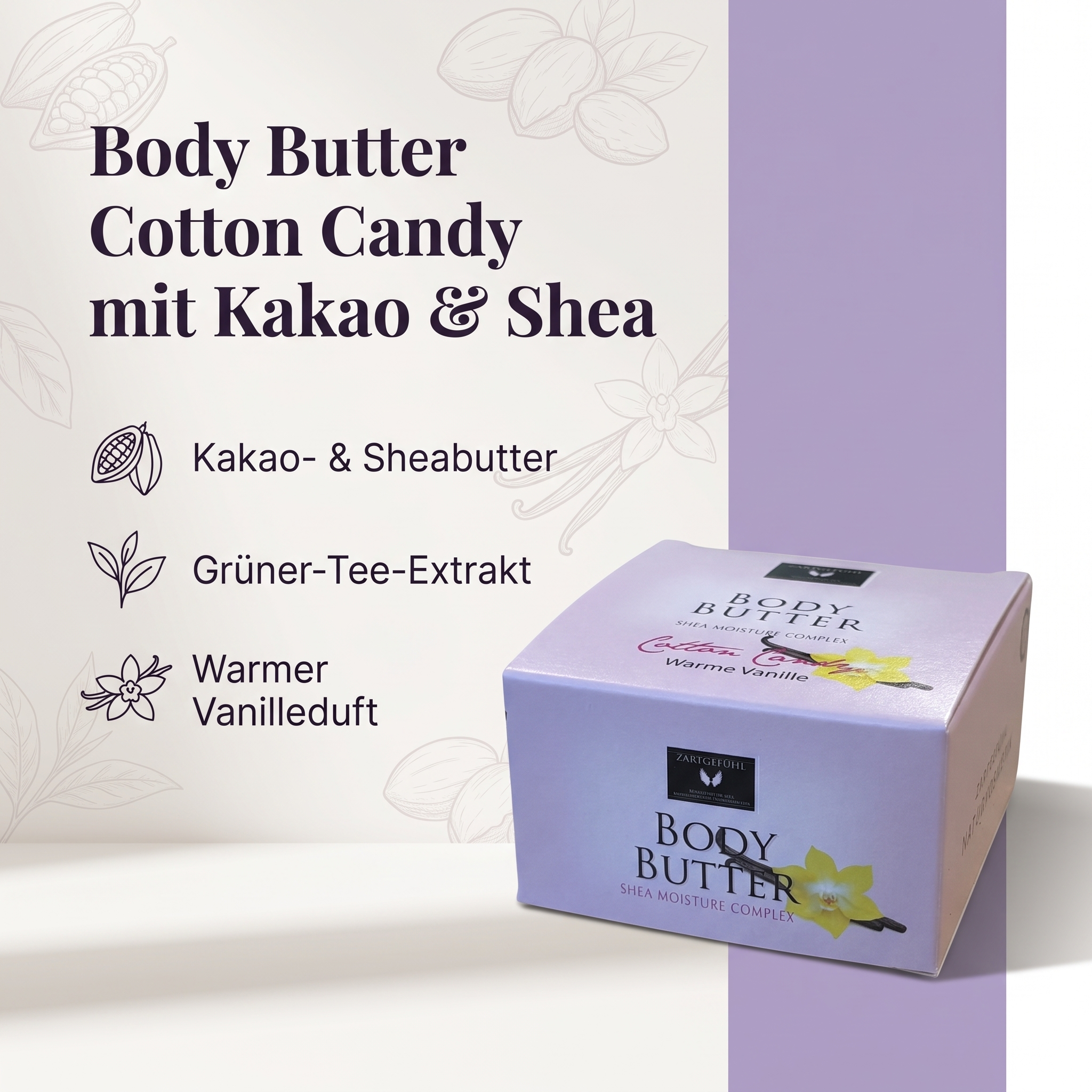 Body Butter Cotton Candy (Warme Vanille) Body Butter Cotton Candy (Warme Vanille)