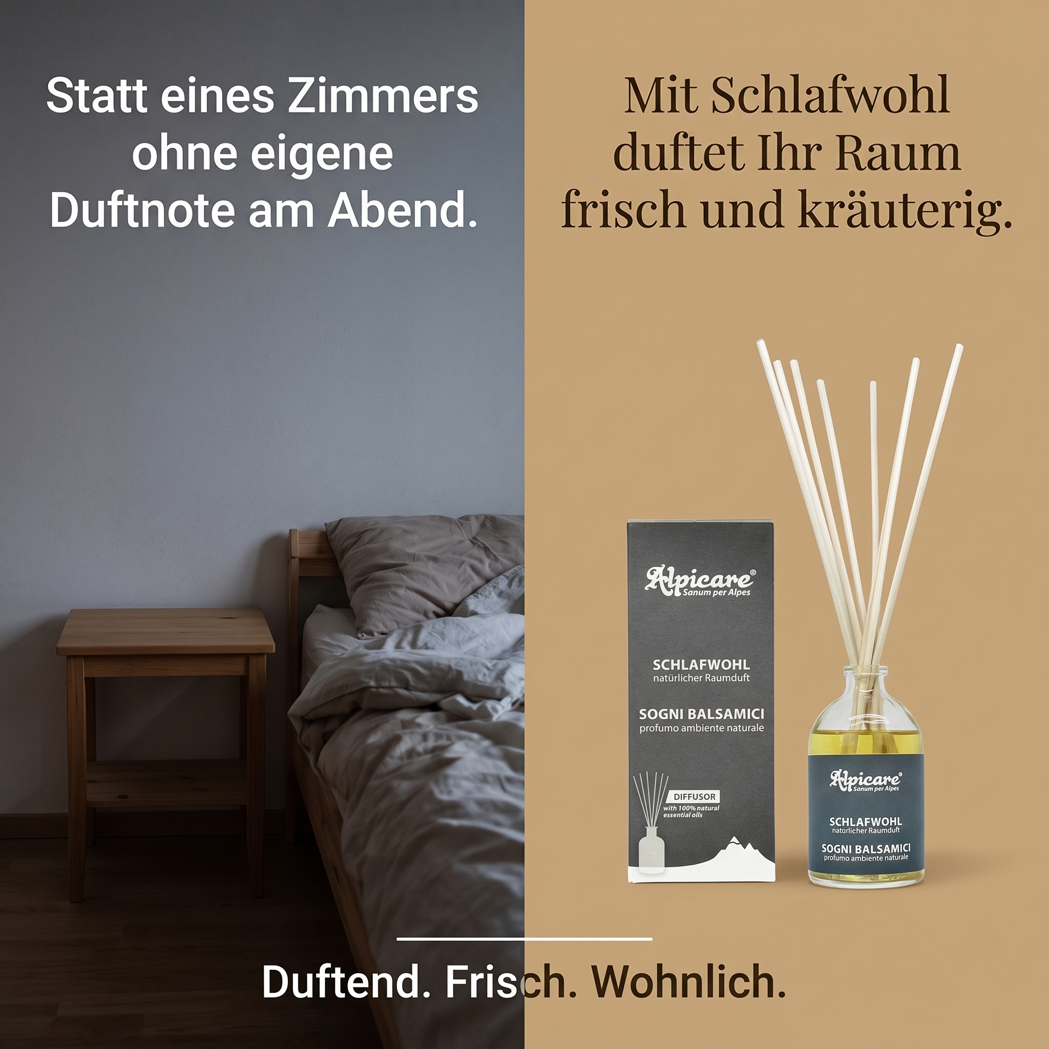 Raumduft Schlafwohl mit Stäbchen Alpicare Raumduft Schlafwohl mit Stäbchen Alpicare