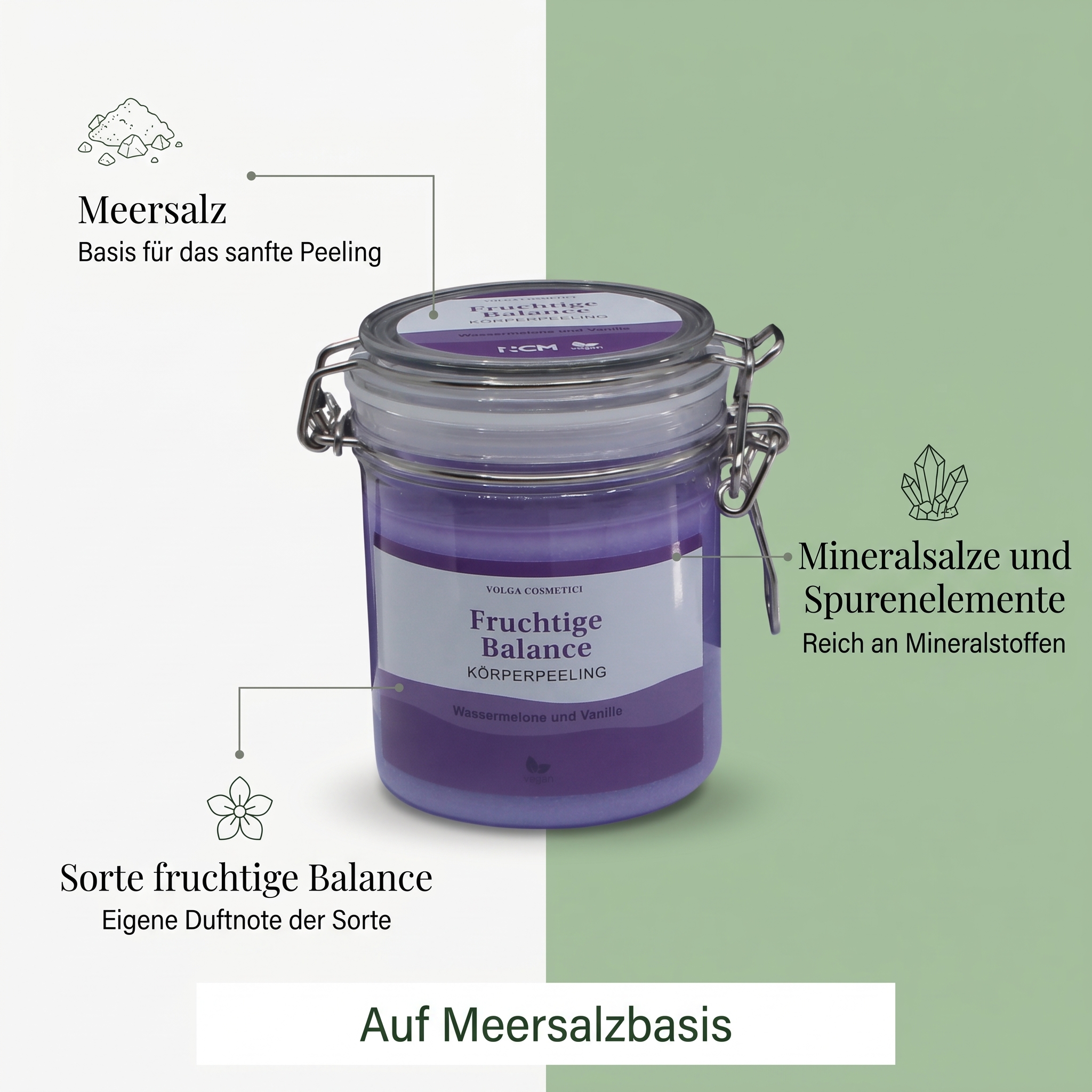 Körperpeeling fruchtige Balance Körperpeeling fruchtige Balance