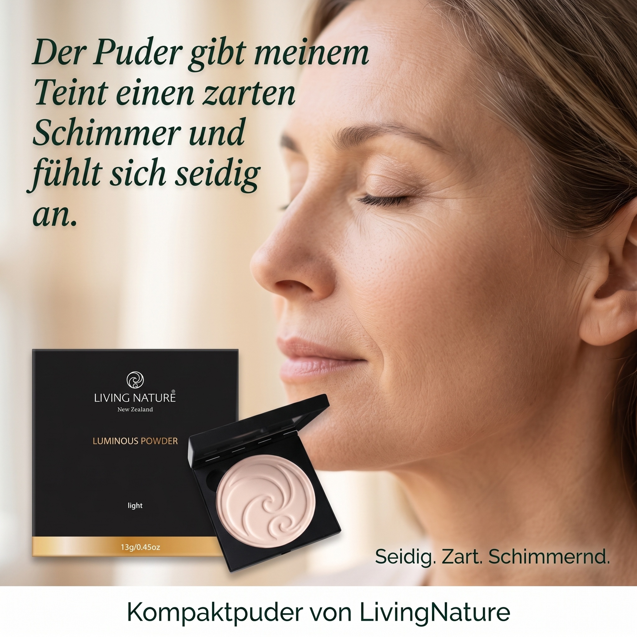 Luminous Pressed Powder (Gesichtspuder) Light Luminous Pressed Powder (Gesichtspuder) Light