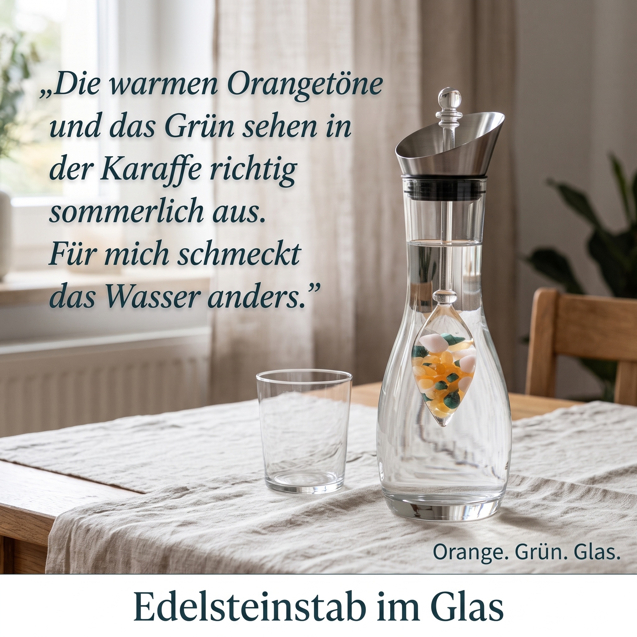 Lebensfreude Edelsteinstab Lebensfreude Edelsteinstab
