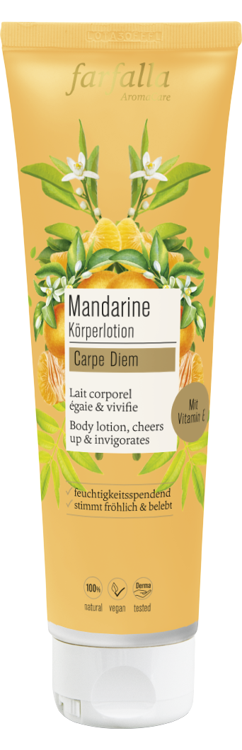 Feuchtigkeitsspendende Körperlotion Mandarine 
