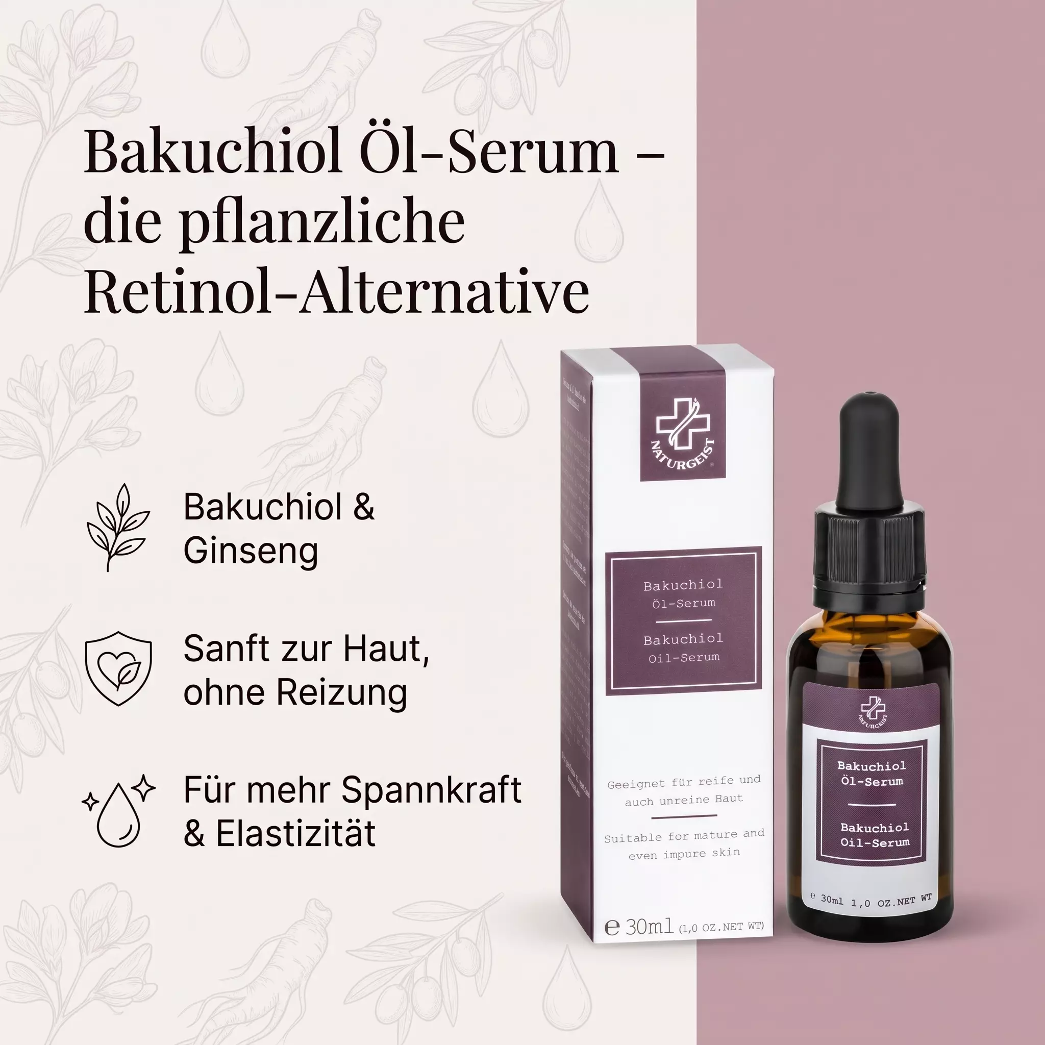 Bakuchiol Öl-Serum