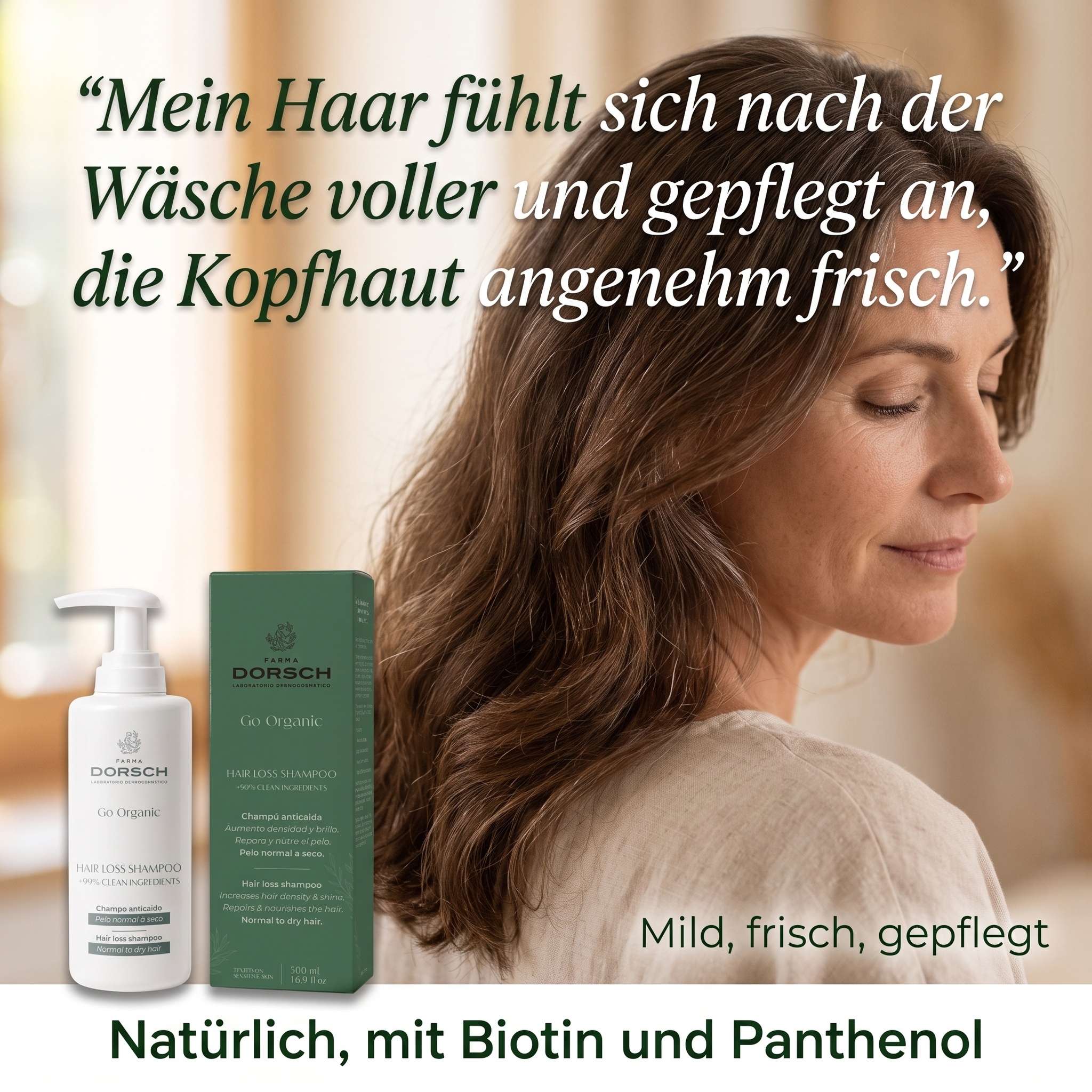 Go Organic Shampoo Hair Loss normal/trocken Go Organic Shampoo Hair Loss normal/trocken