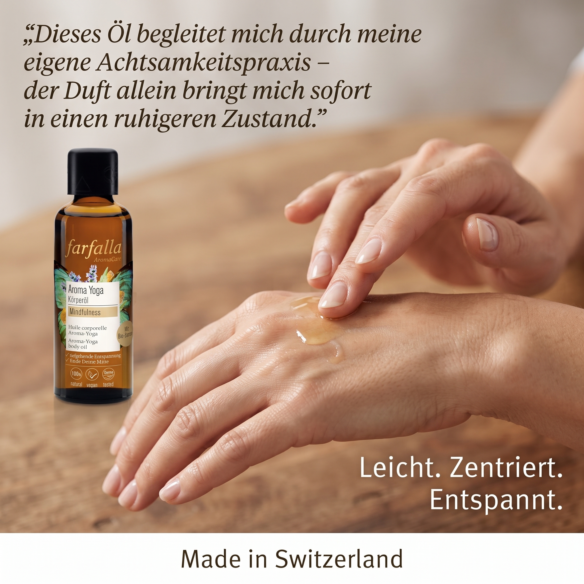 Aroma-Yoga Körperöl Mindfulness 