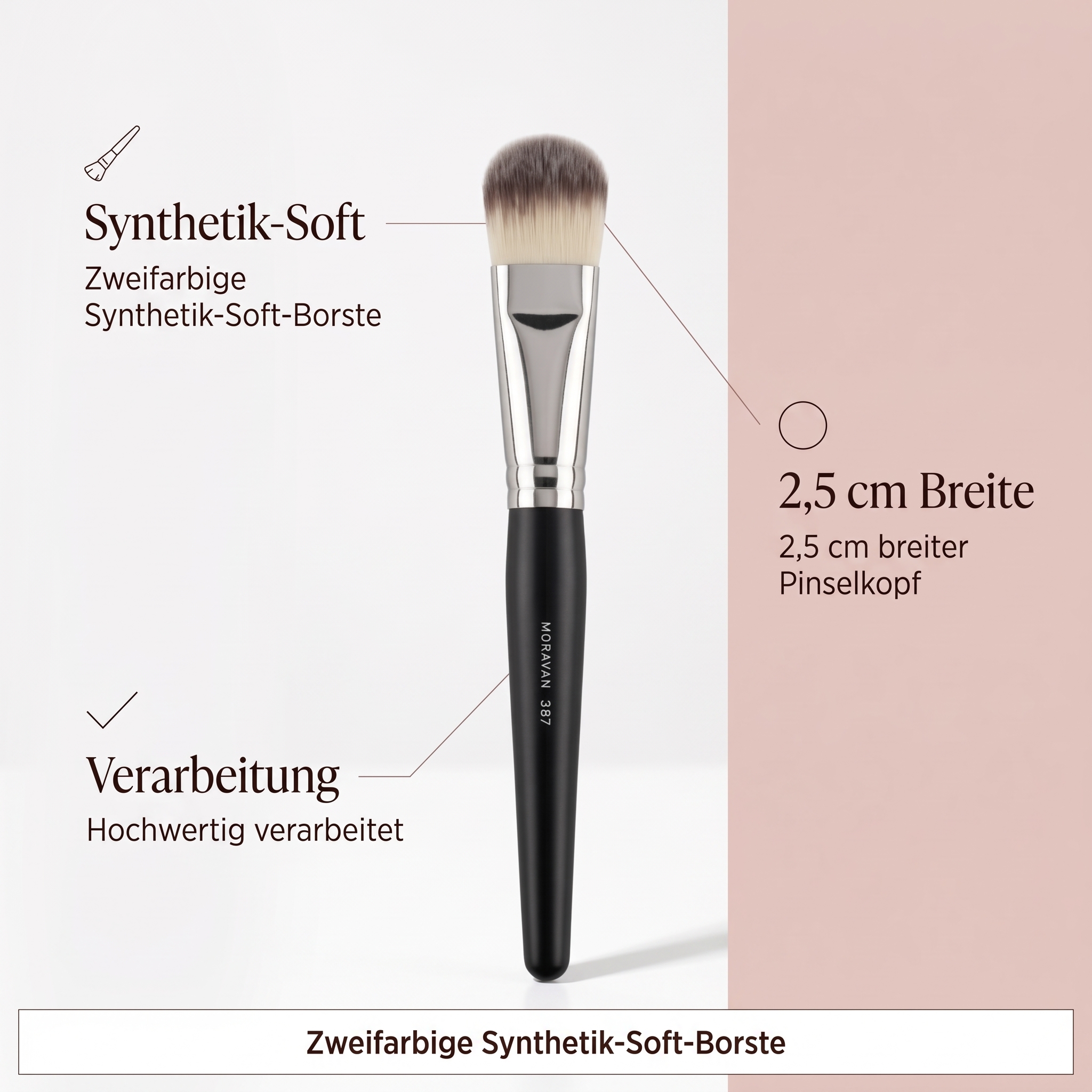 Pinsel für Make-up und Foundation Pinsel für Make-up und Foundation