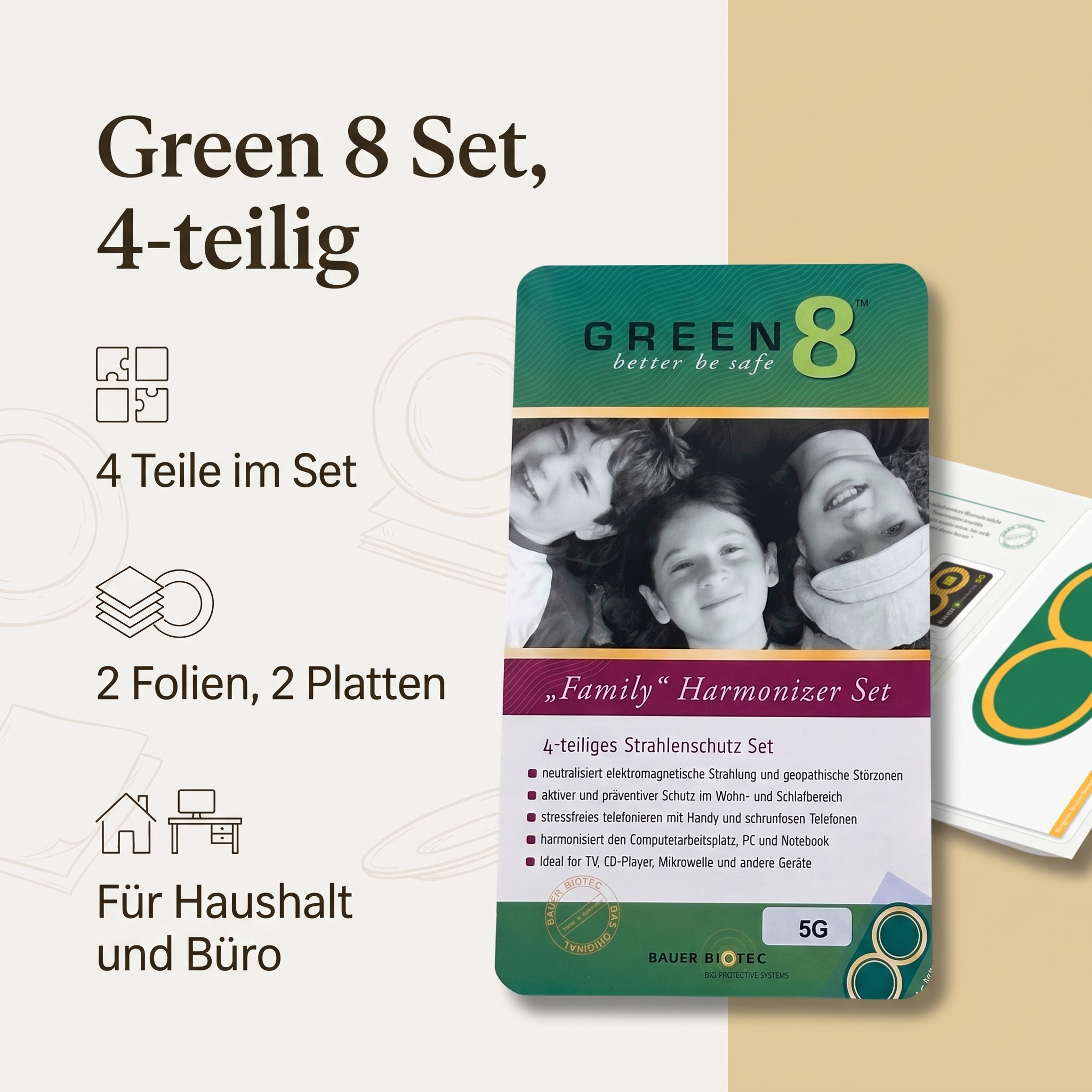 Green 8 Gold family Set 5G - Vorteilspackung