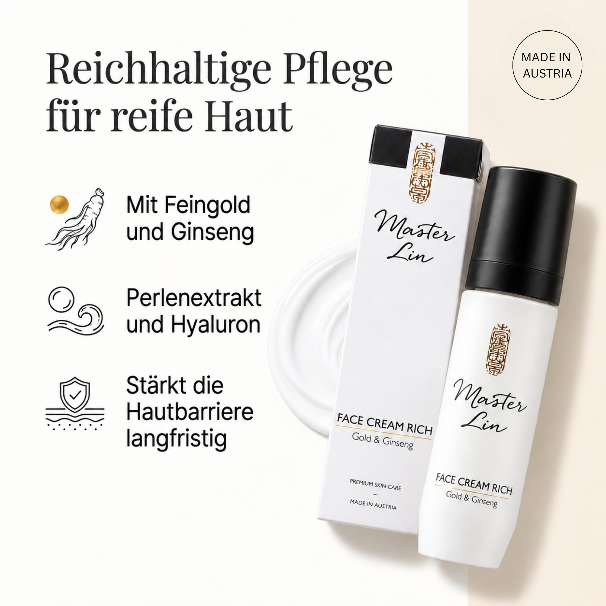 Face Cream Rich Gold & Ginseng
