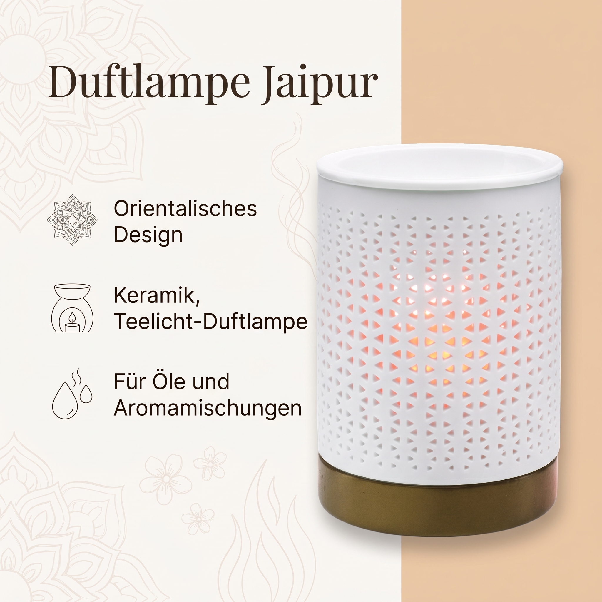 Duftlampe Jaipur