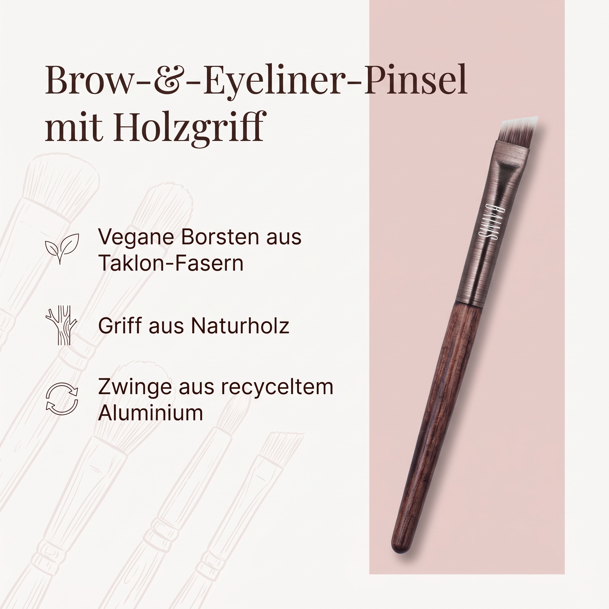 Pinsel 10 Brow & Eyeliner Pinsel 10 Brow & Eyeliner