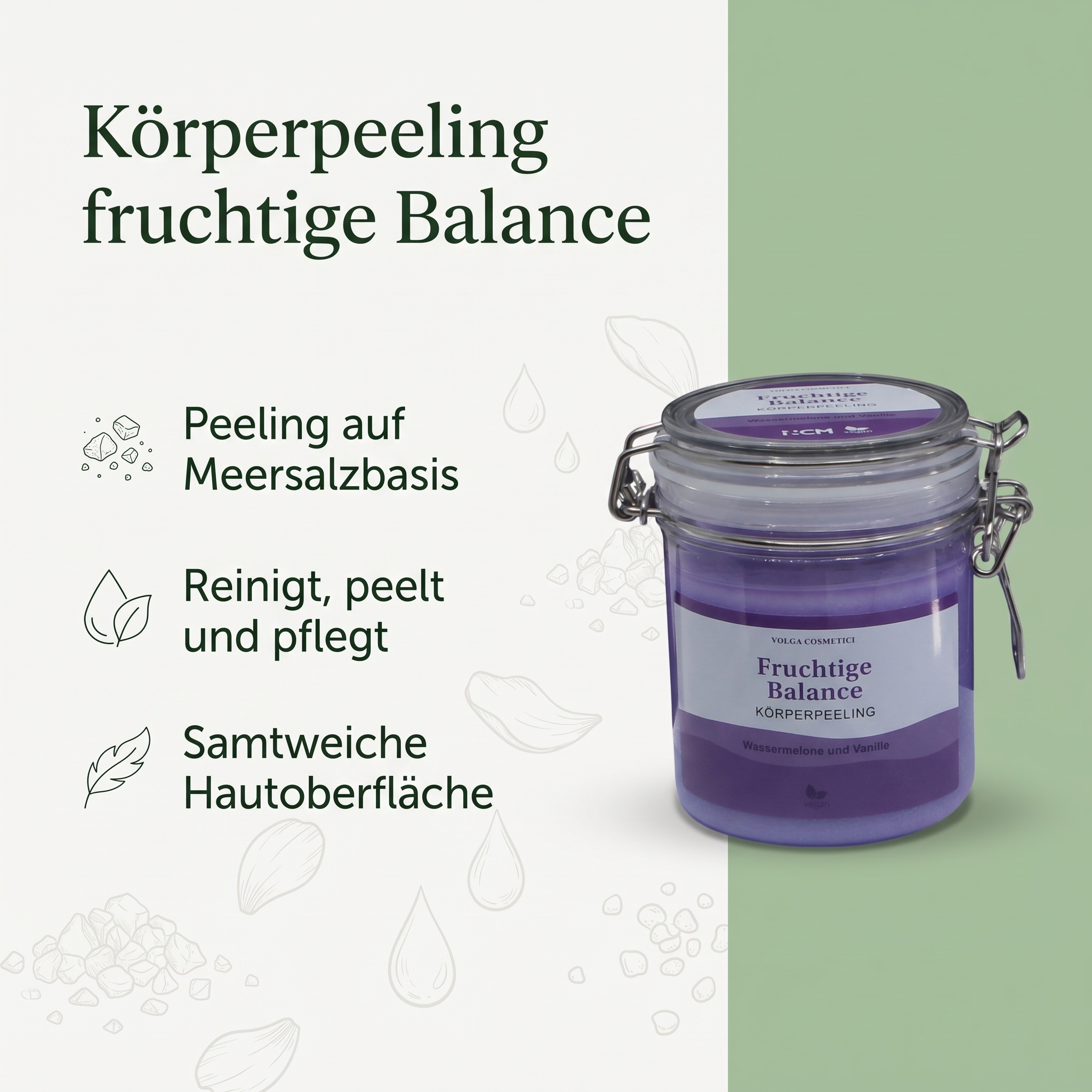 Körperpeeling fruchtige Balance Körperpeeling fruchtige Balance