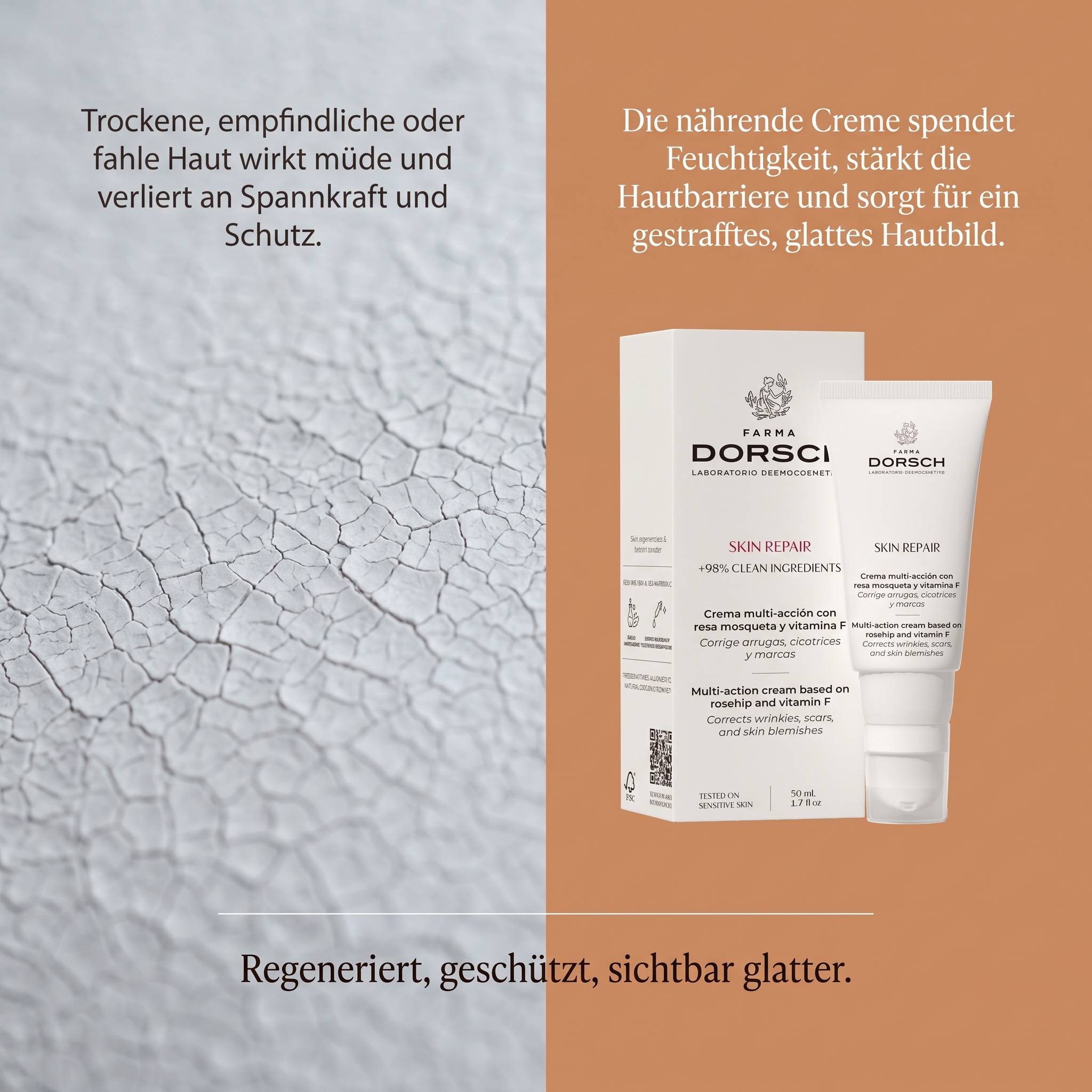 Tages- & Nachtpflege Skin Repair Tages- & Nachtpflege Skin Repair