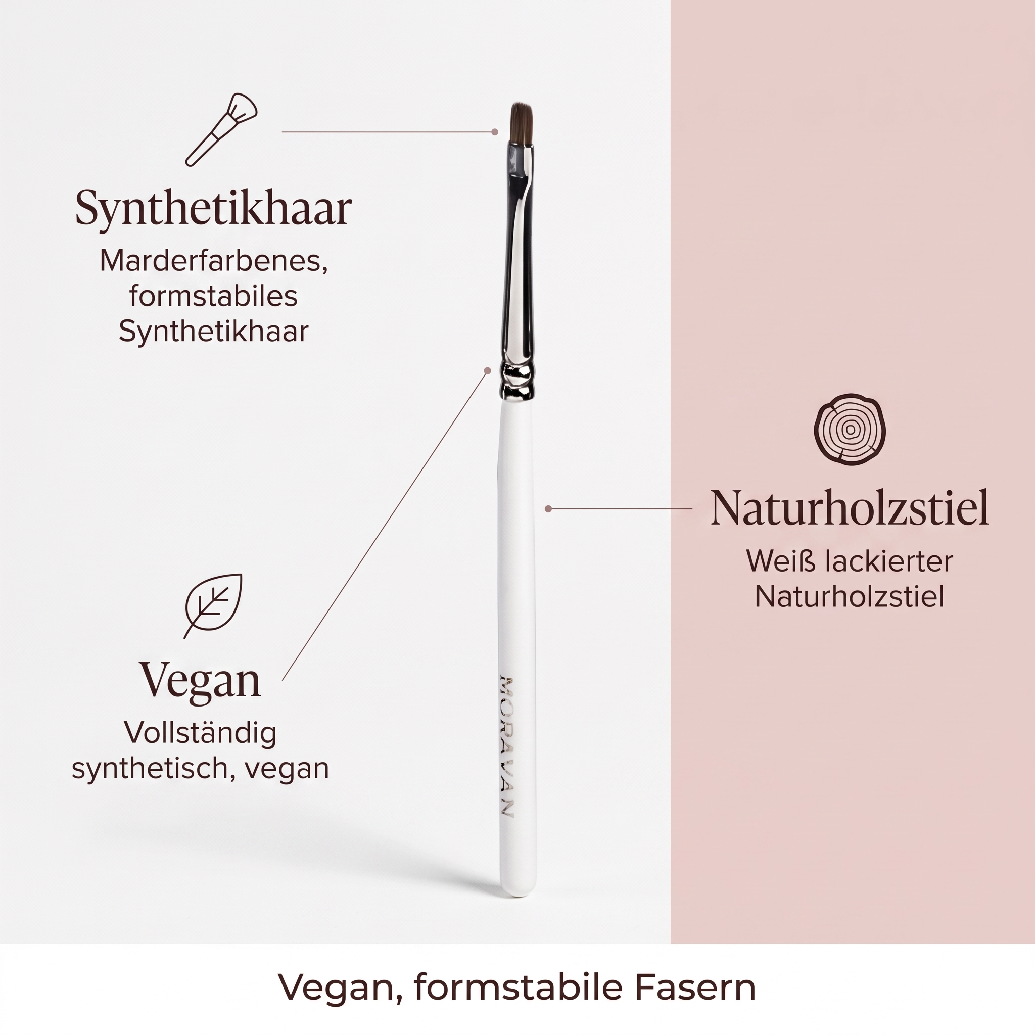 Lippenpinsel, schmal Lippenpinsel, schmal