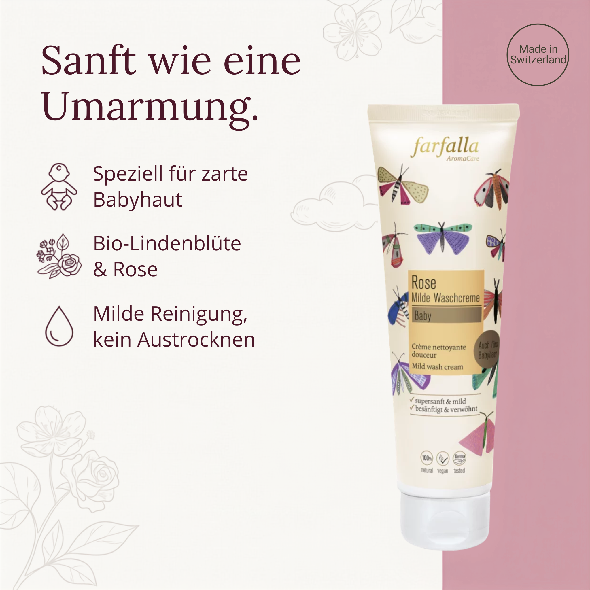 Baby Milde Waschcreme 