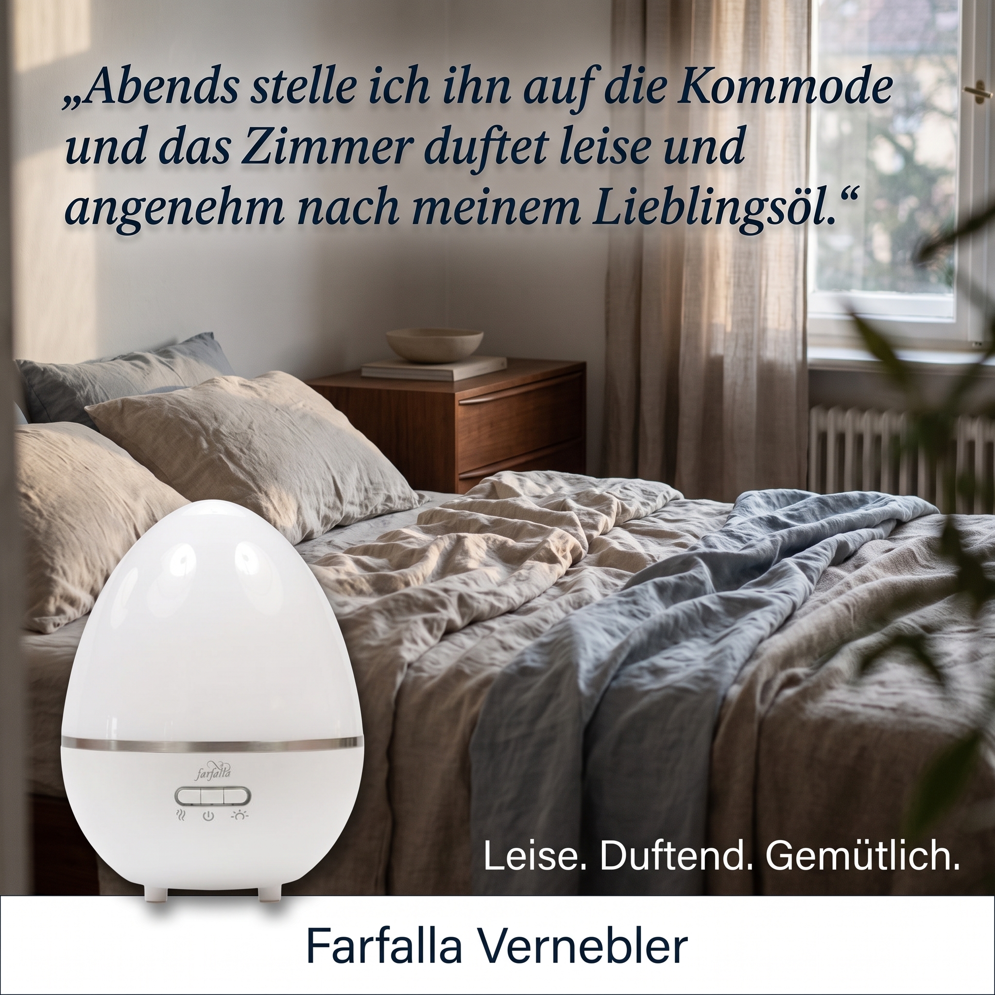 Aroma Vernebler silent weiß