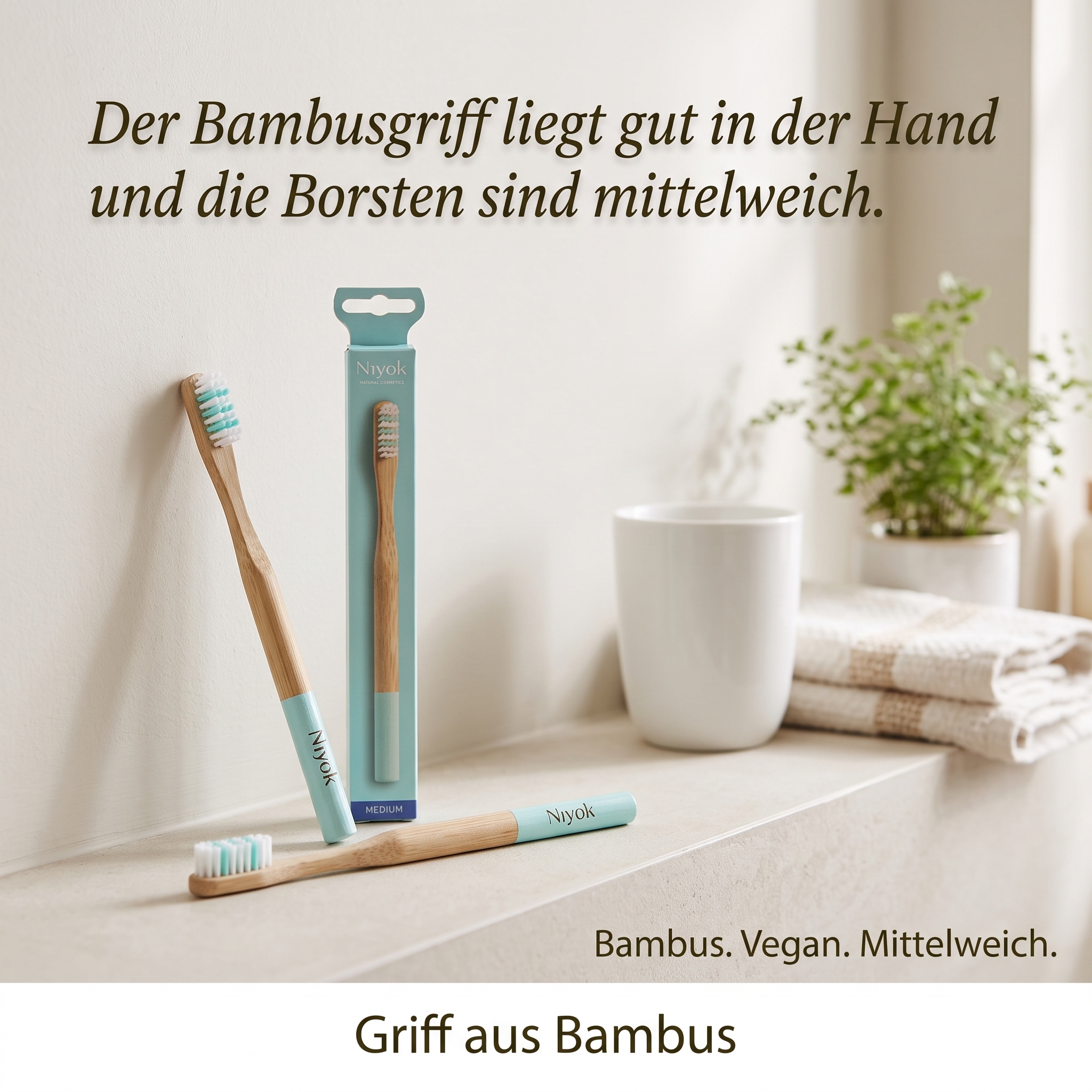 Bambus Zahnbürste 