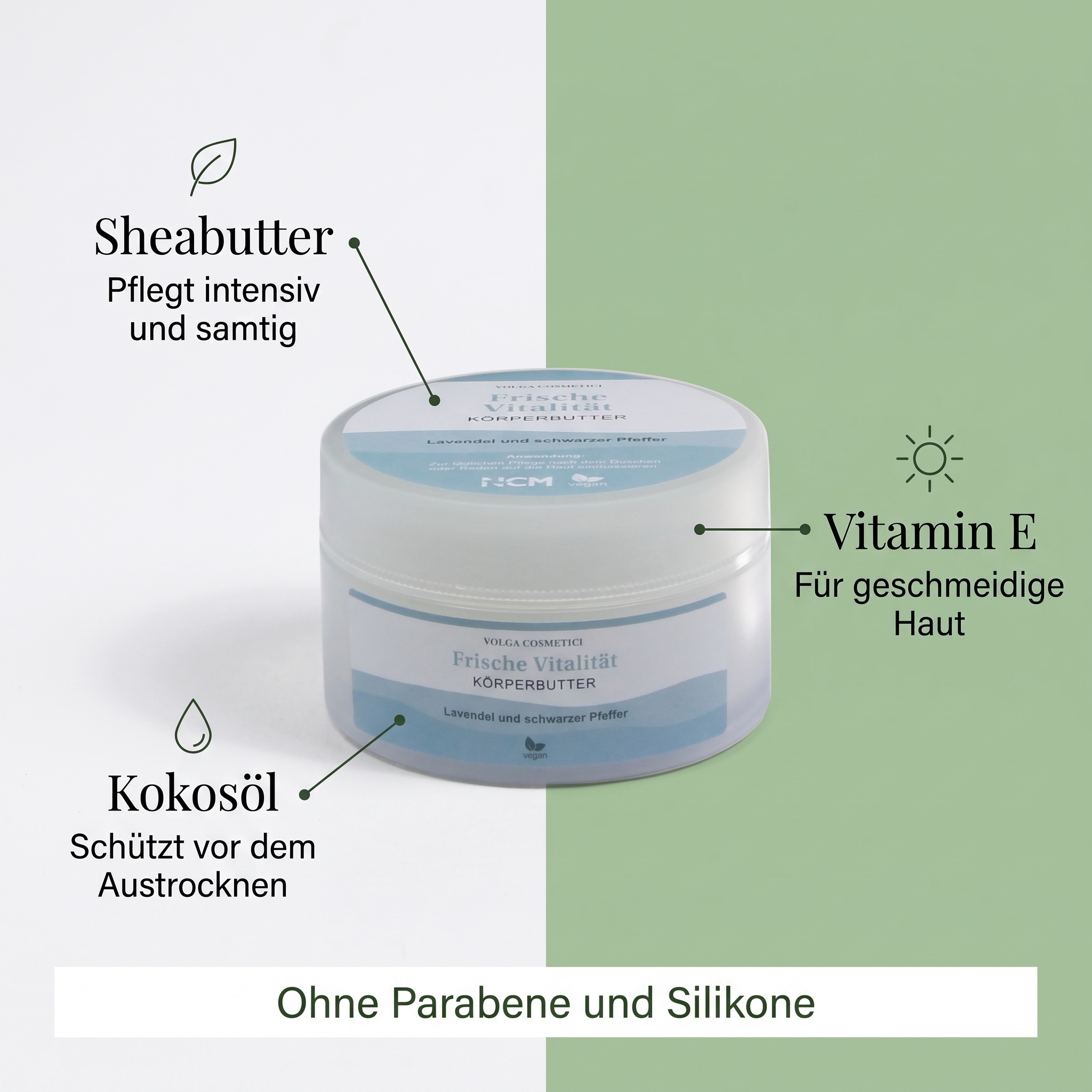 Körperbutter frische Vitalität 