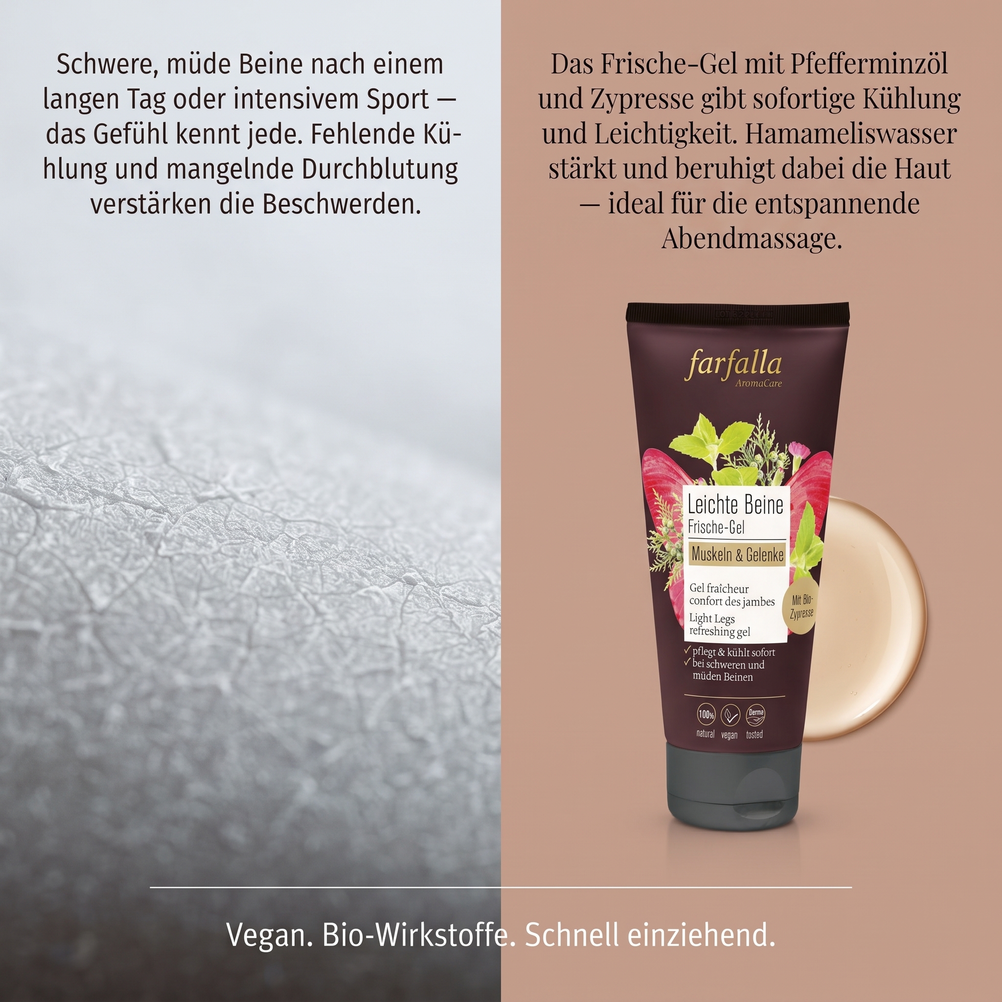 Muskeln & Gelenke leichte Beine Frische-Gel