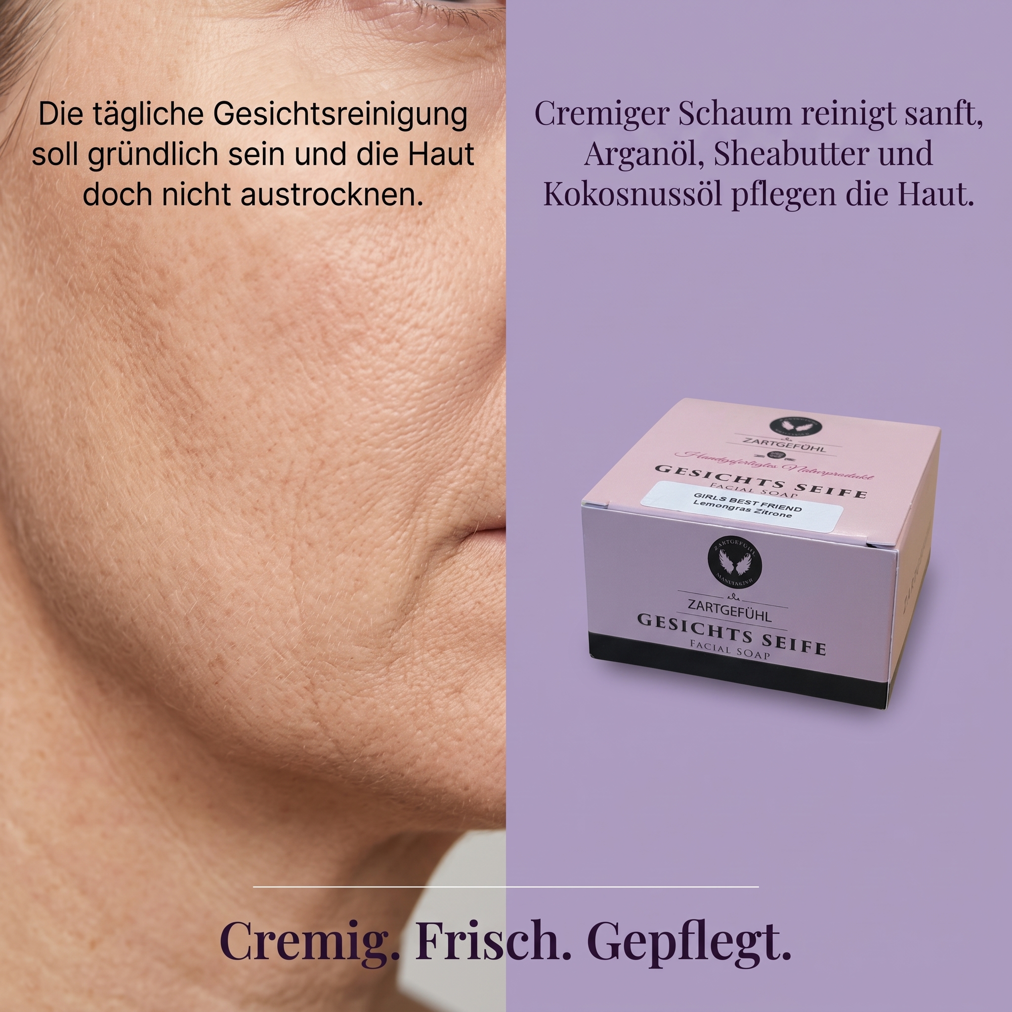 Gesichtsseife Girls best Friend (Lemongras/Zitrone)