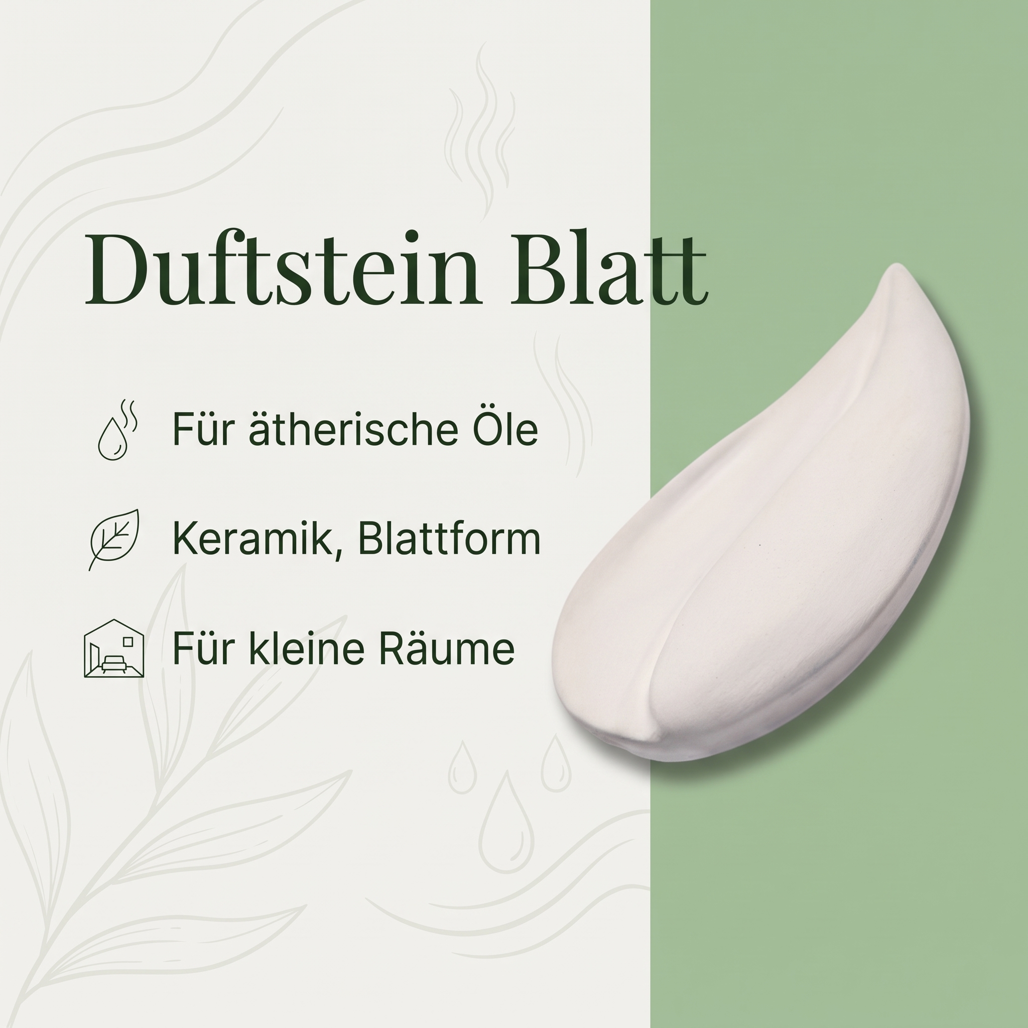 Duftstein Blatt