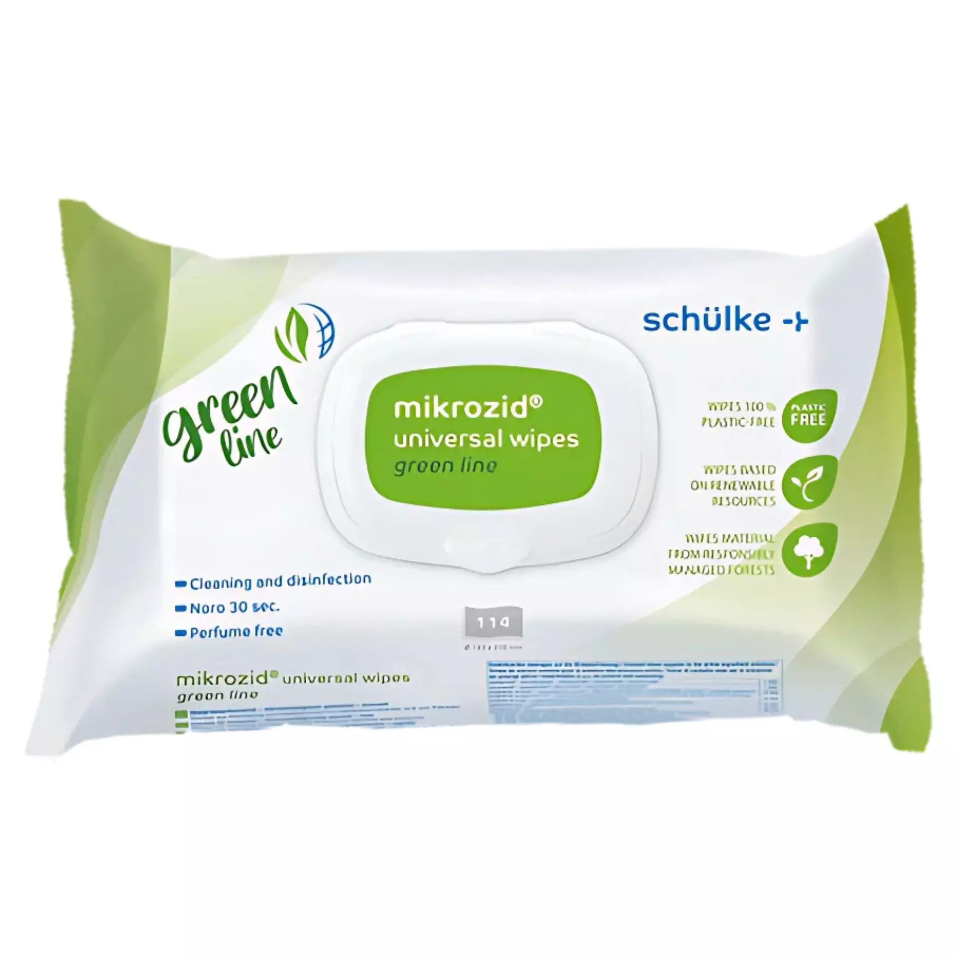 Mikrozid universal wipes green line