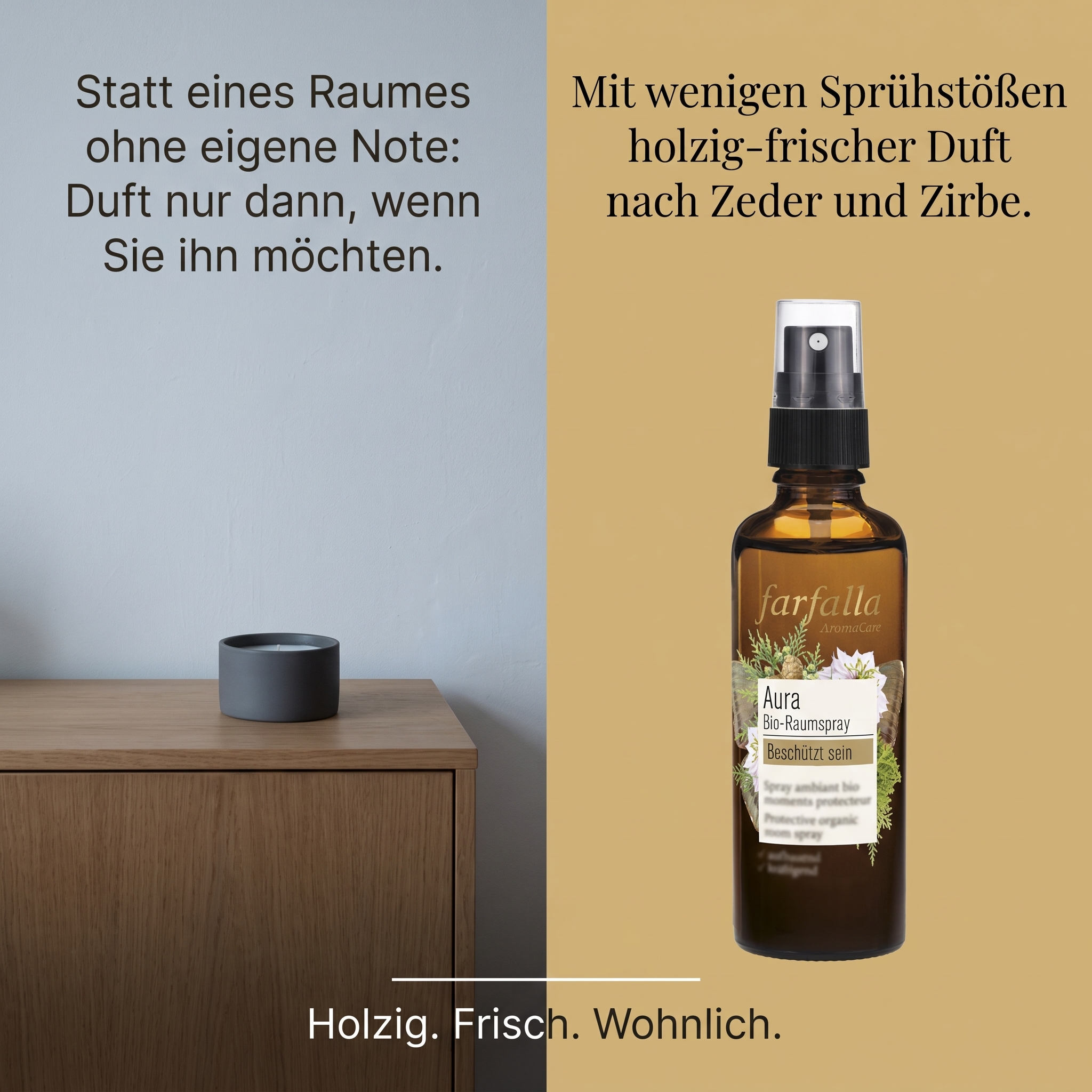 Beschützt sein Aura Bio-Raumspray Beschützt sein Aura Bio-Raumspray