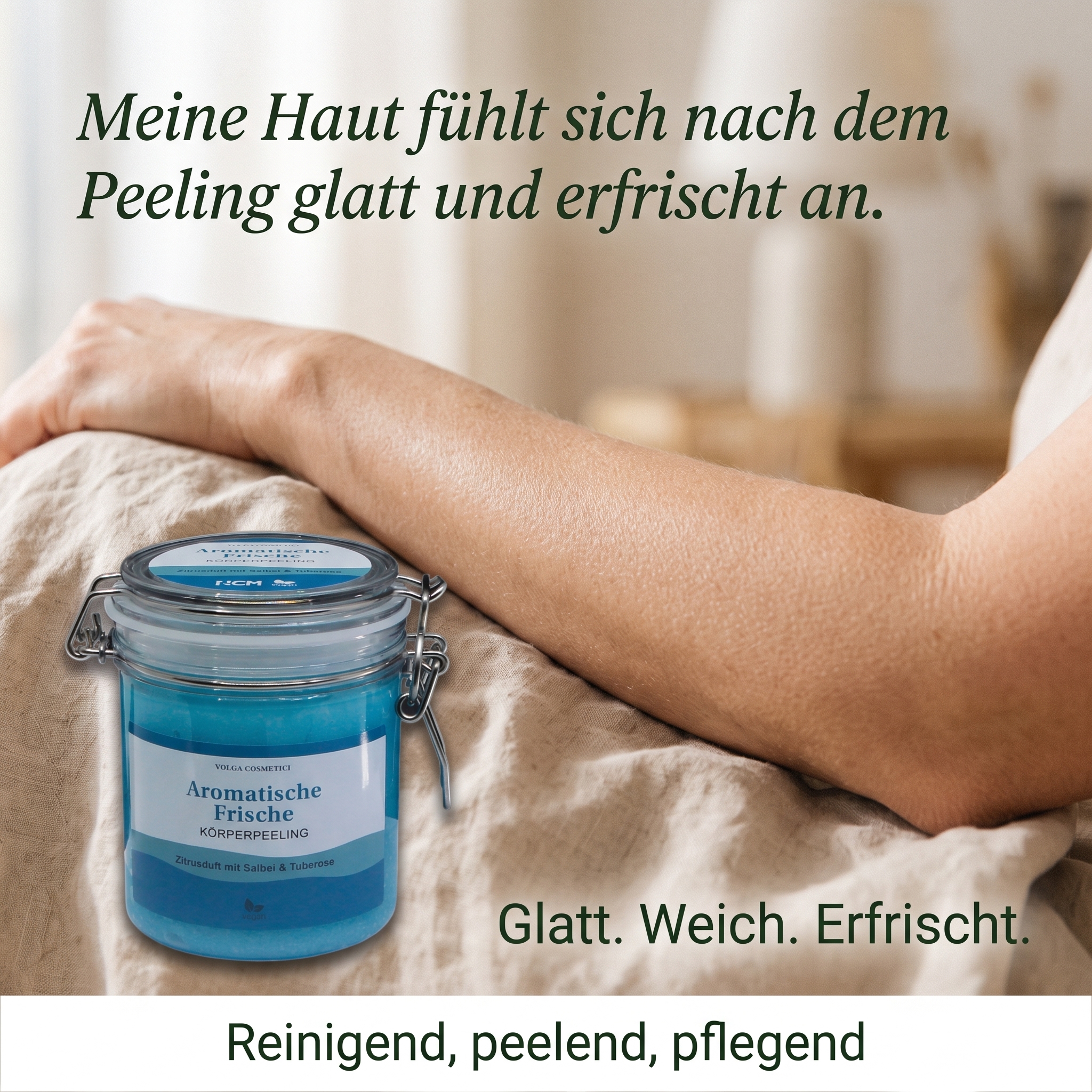 Körperpeeling aromatische Frische 