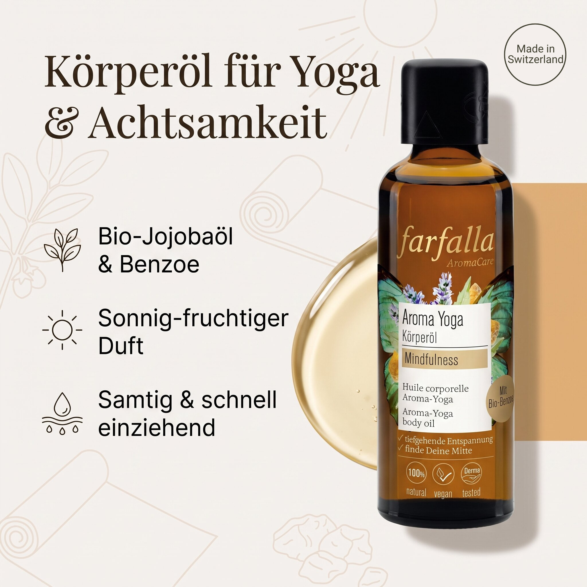 Aroma-Yoga Körperöl Mindfulness 