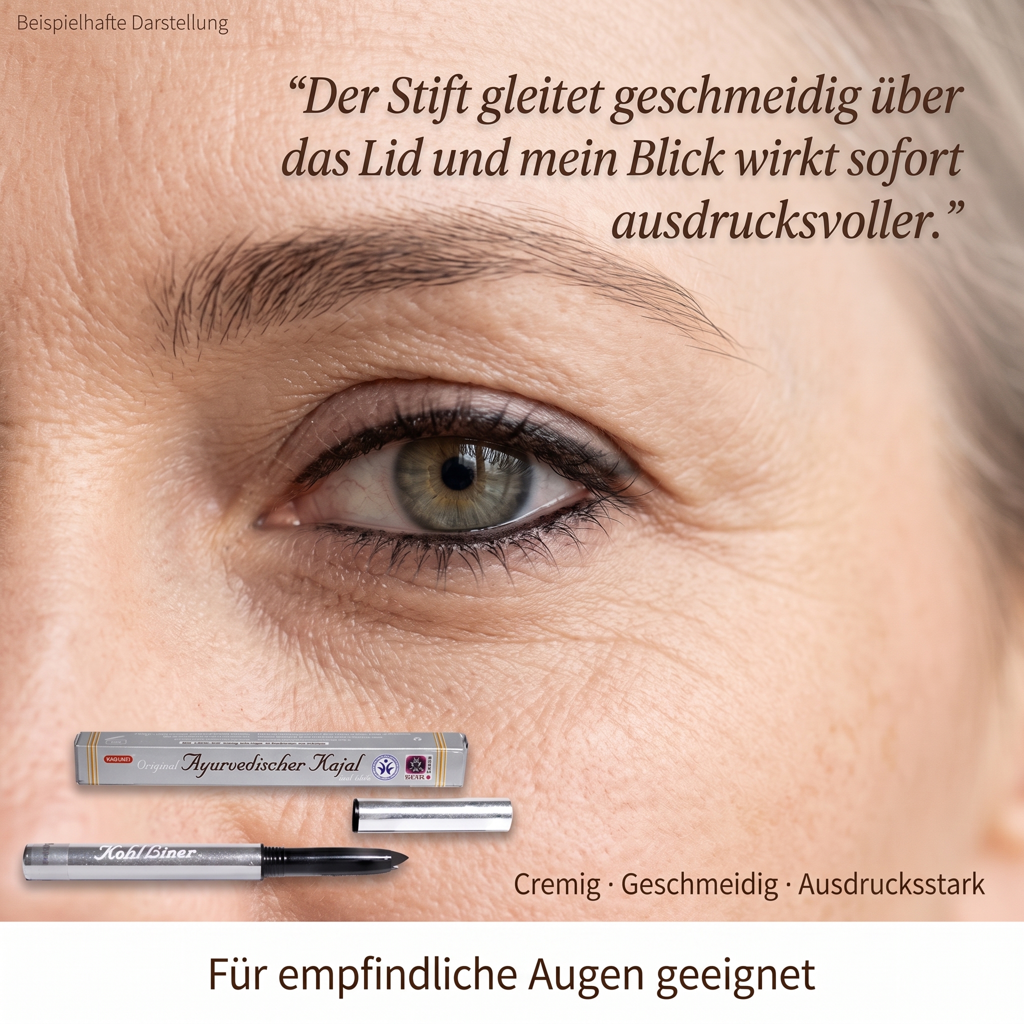 Ayurv. Kajal - Schwarz 