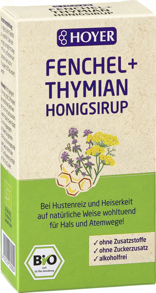 BIO Fenchel & Thymian Honigsirup BIO Fenchel & Thymian Honigsirup