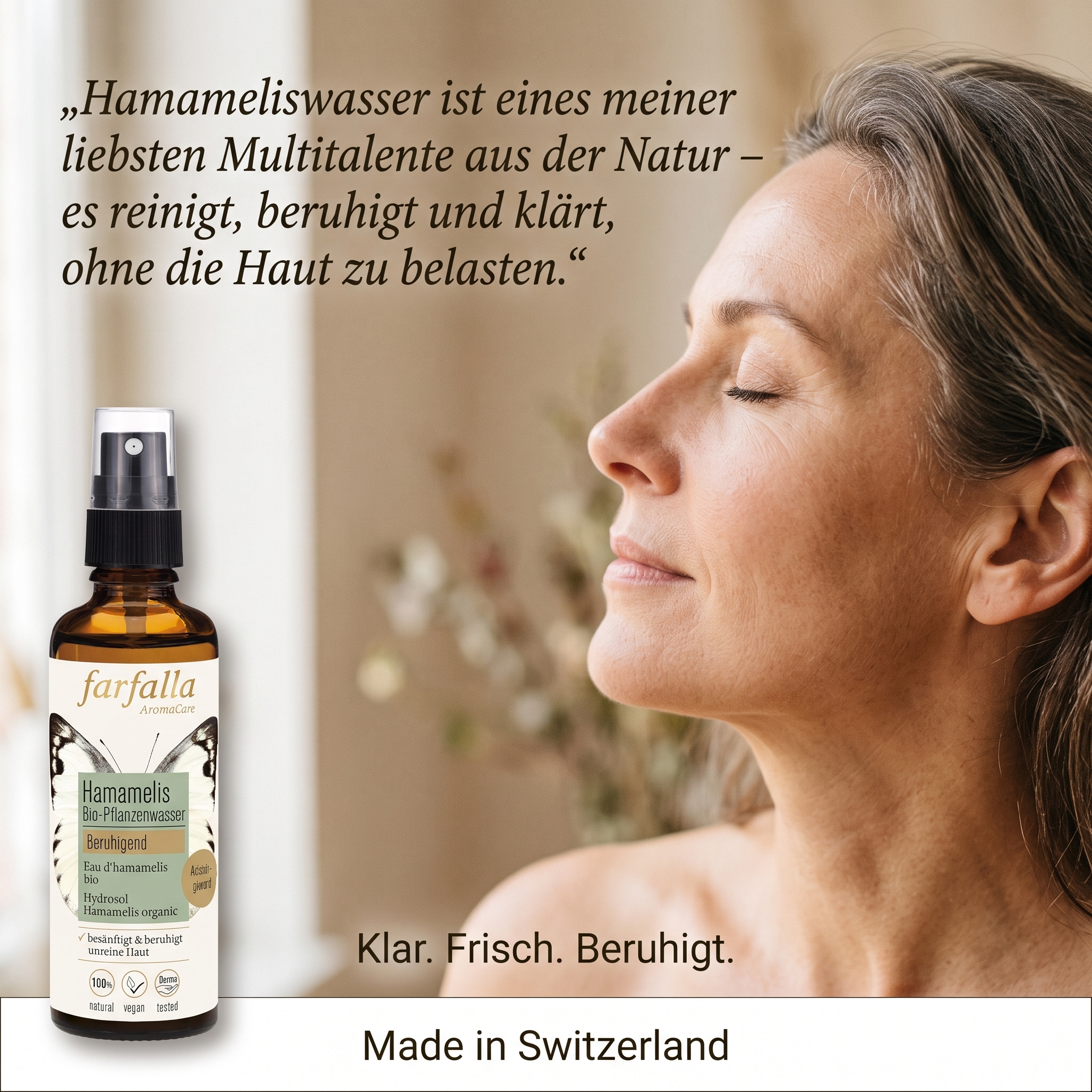 Bio-Pflanzenwasser Hamamelis Bio-Pflanzenwasser Hamamelis
