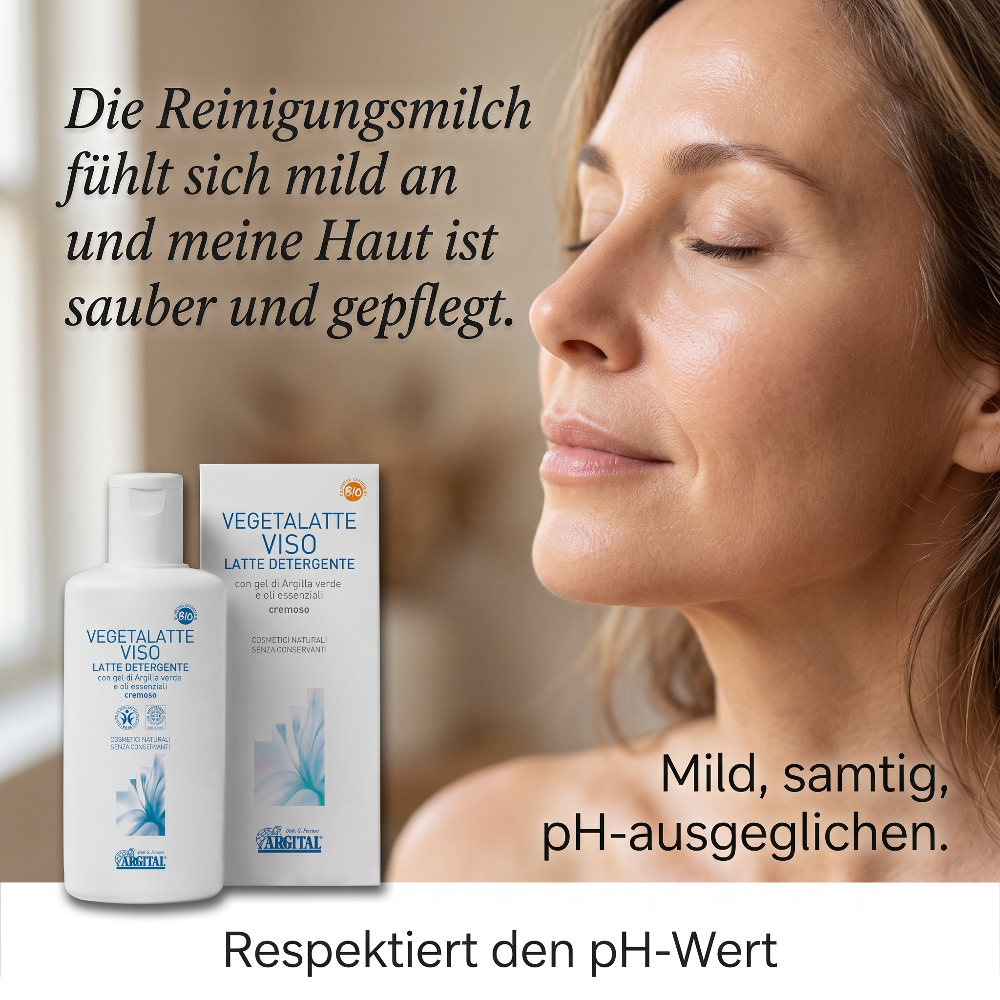 Reinigungsmilch Vegetalatte 
