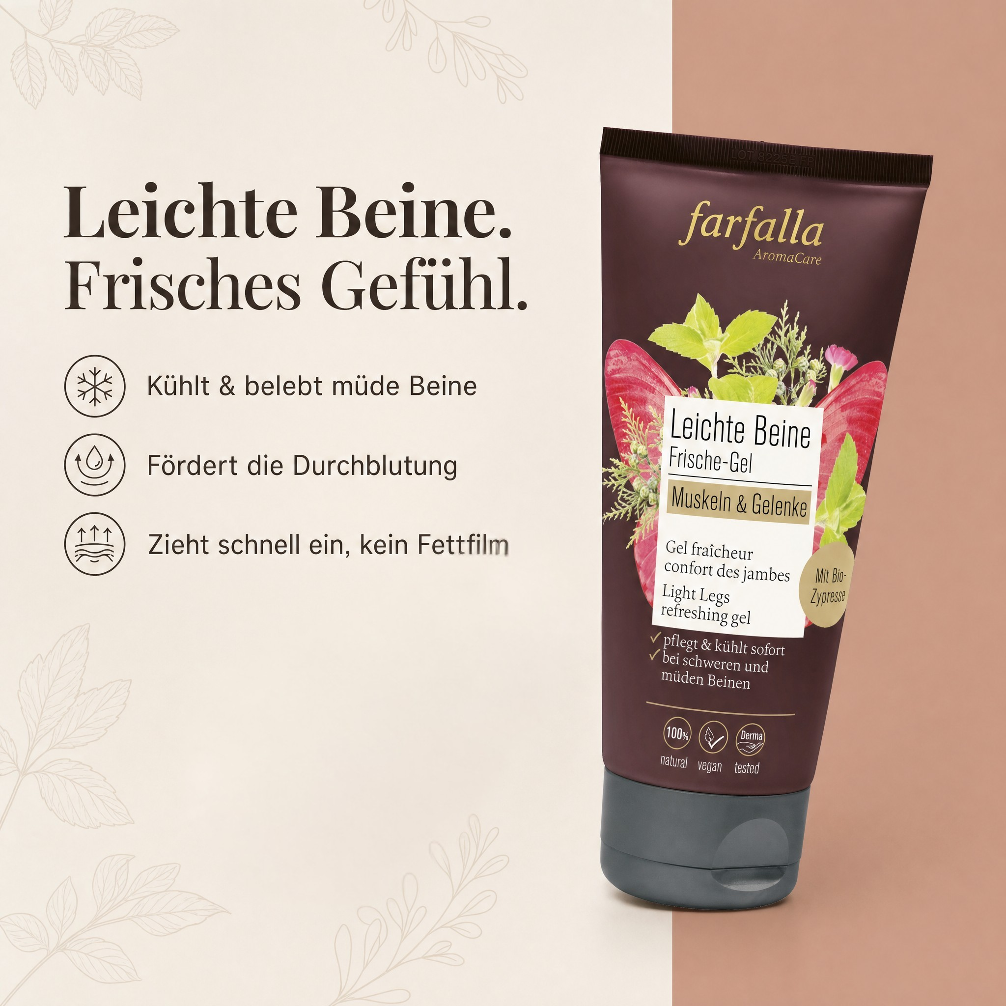 Muskeln & Gelenke leichte Beine Frische-Gel