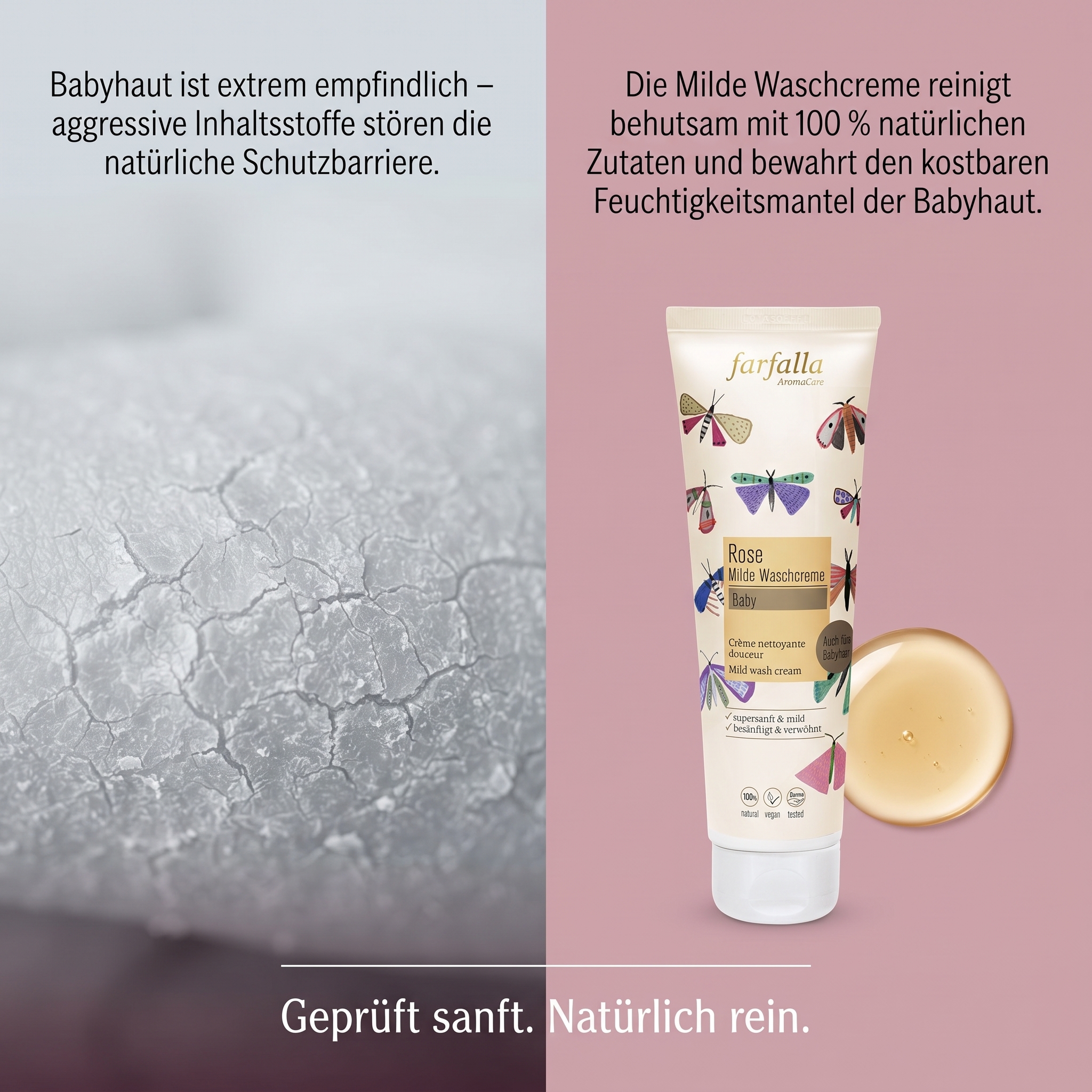 Baby Milde Waschcreme 