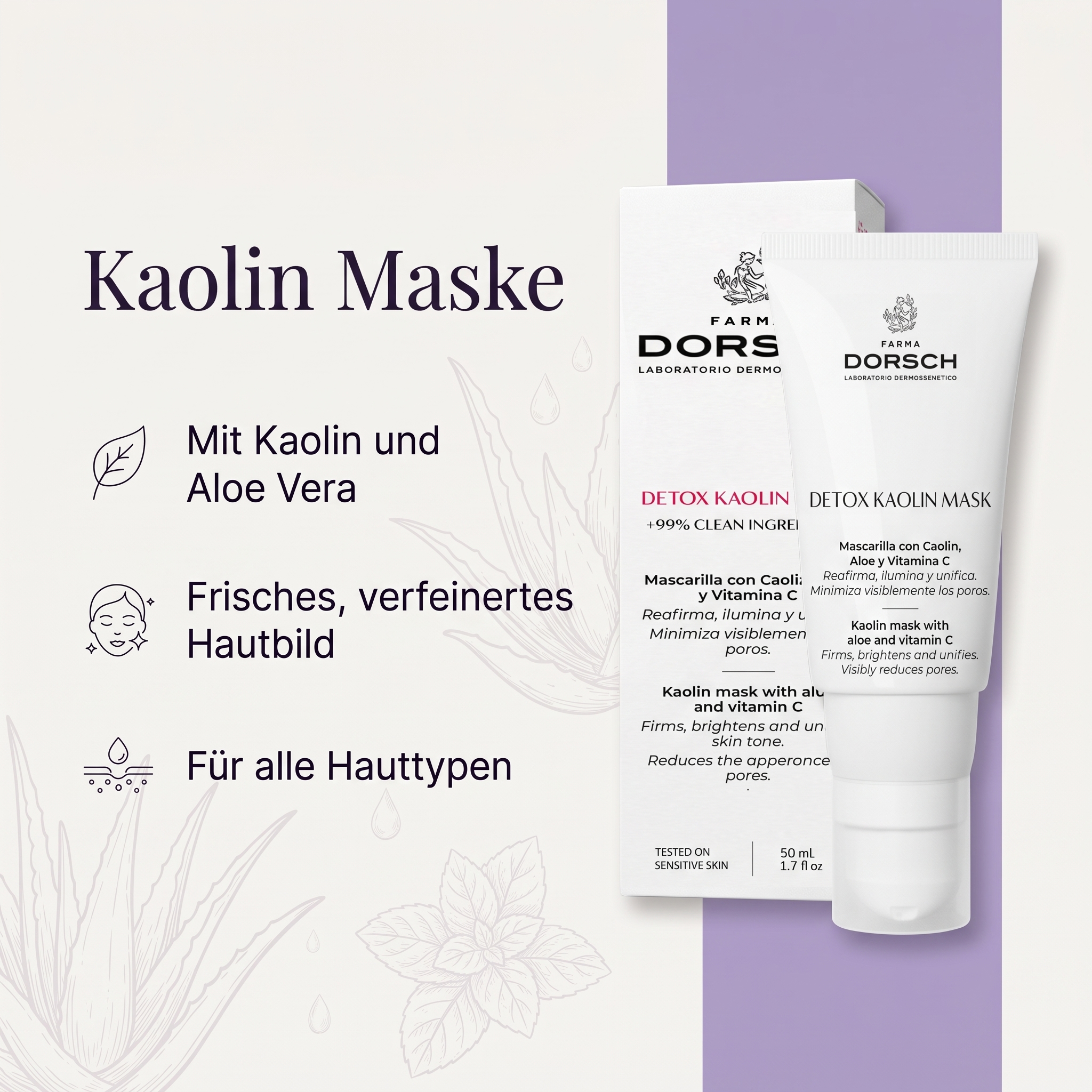 Detox Kaolin Maske
