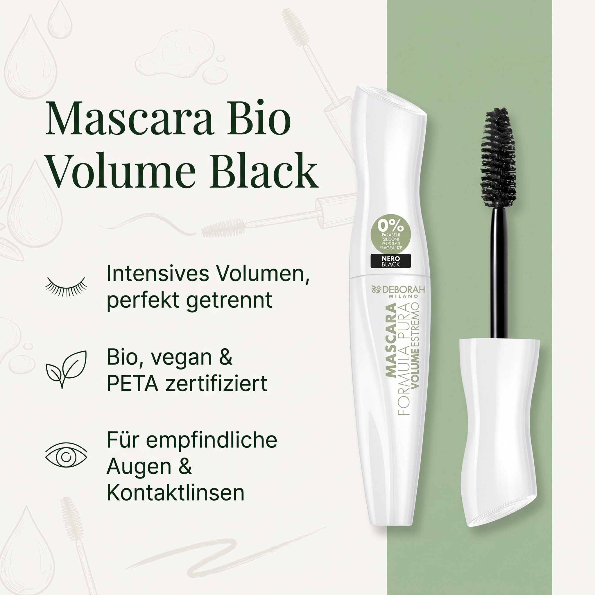 Mascara Bio Volume No. 01 Black Mascara Bio Volume No. 01 Black