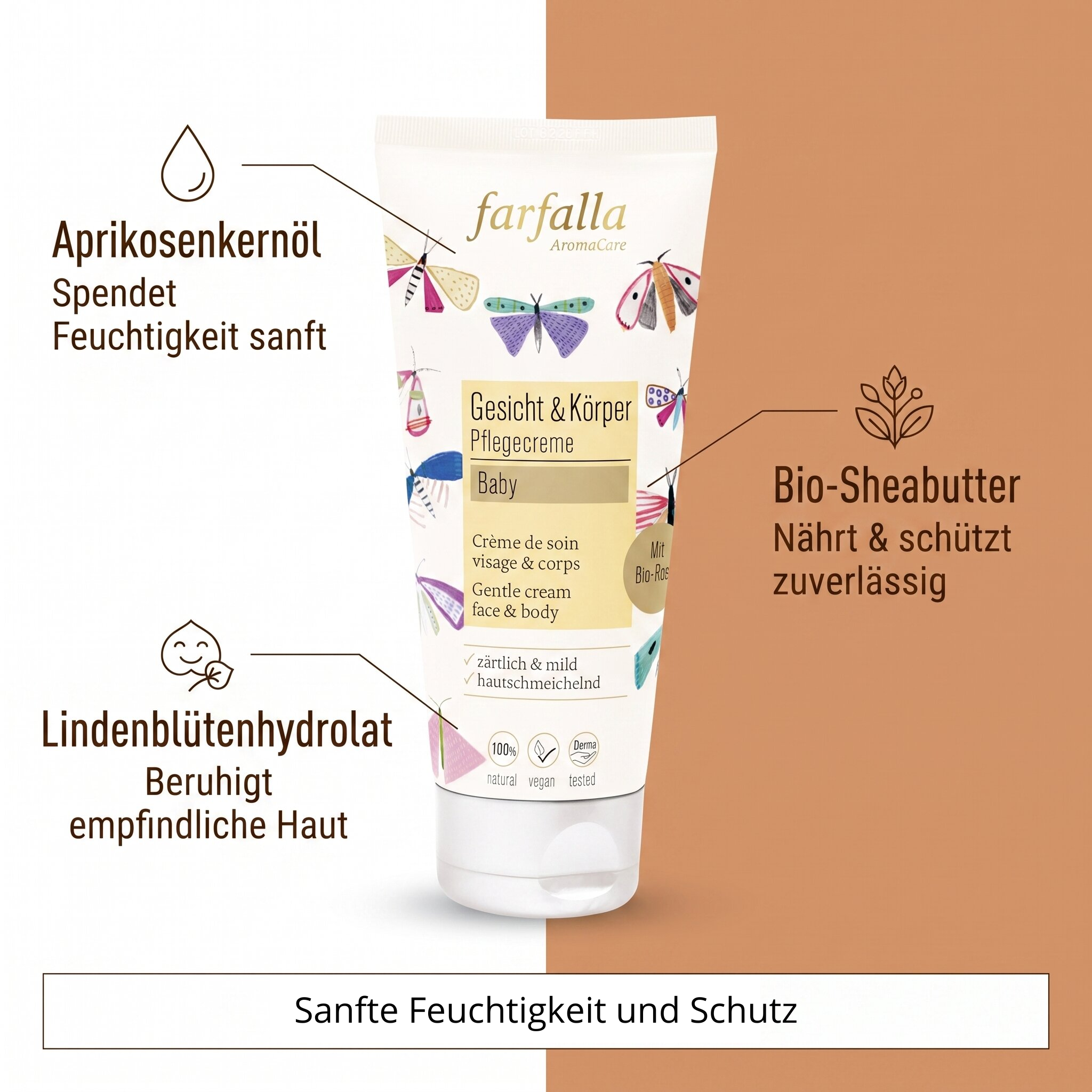 Baby Rose zärtliche Pflegecreme Gesicht & Körper Baby Rose zärtliche Pflegecreme Gesicht & Körper
