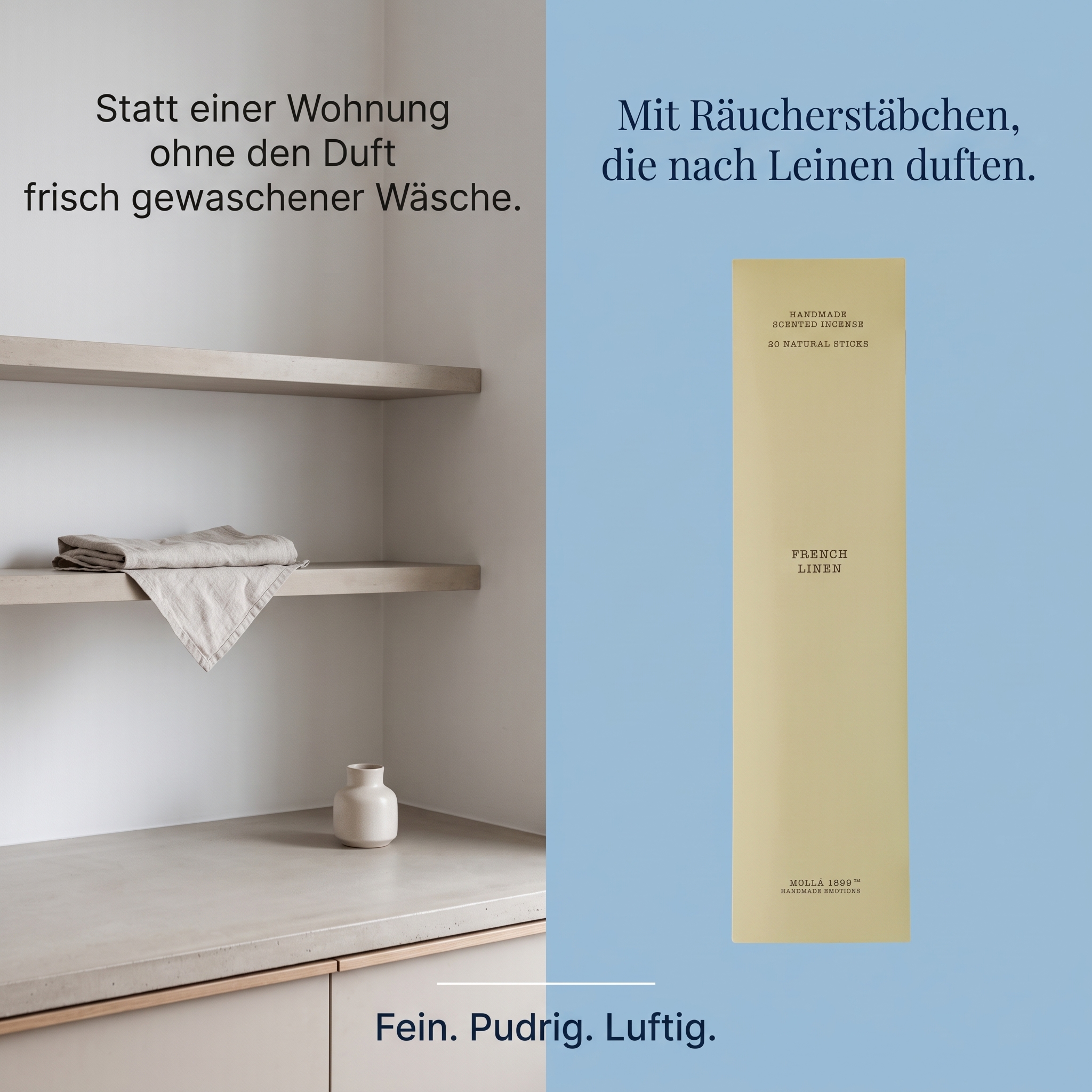 Räucherstäbchen French Linen