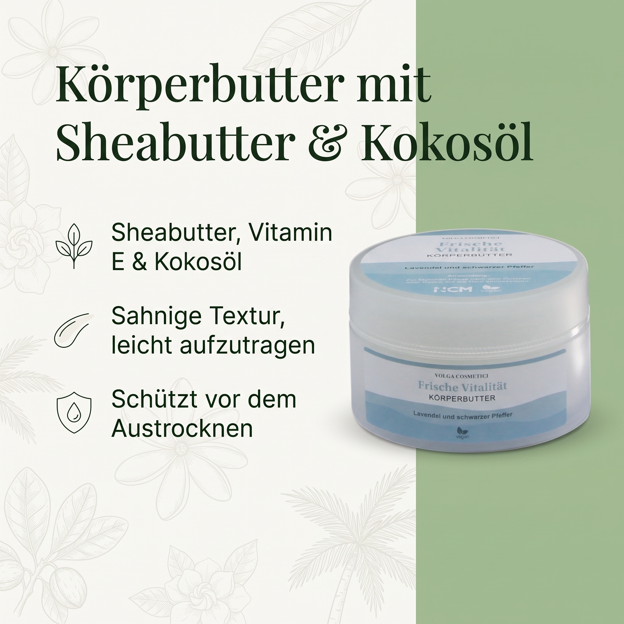 Körperbutter frische Vitalität 