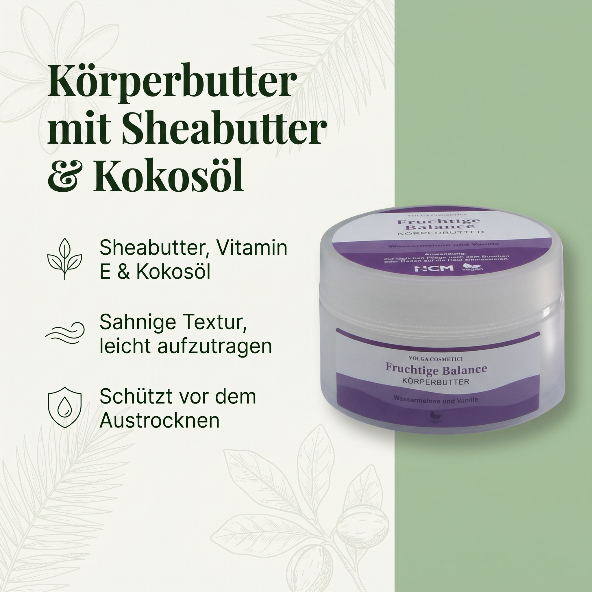 Körperbutter fruchtige Balance